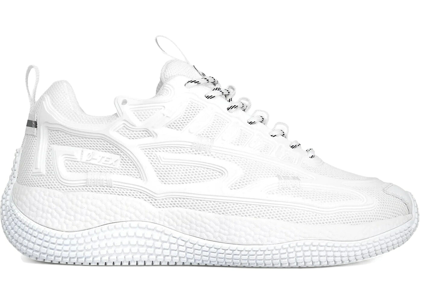 白色 ホワイト スニーカー メンズ JOHN GEIGER JOHN GEIGER 004 TRIPLE WHITE / WHITE WHITE WHITE｜スニケス