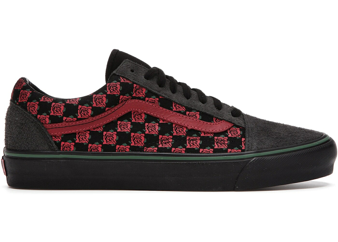 ヴァンズ バンズ 黒いこと 黒いこと 赤 赤いこと 年寄りの学院 スニーカー メンズ VANS OLD SKOOL BODEGA SUB ROSA BLACK / BLACK GARNET RED