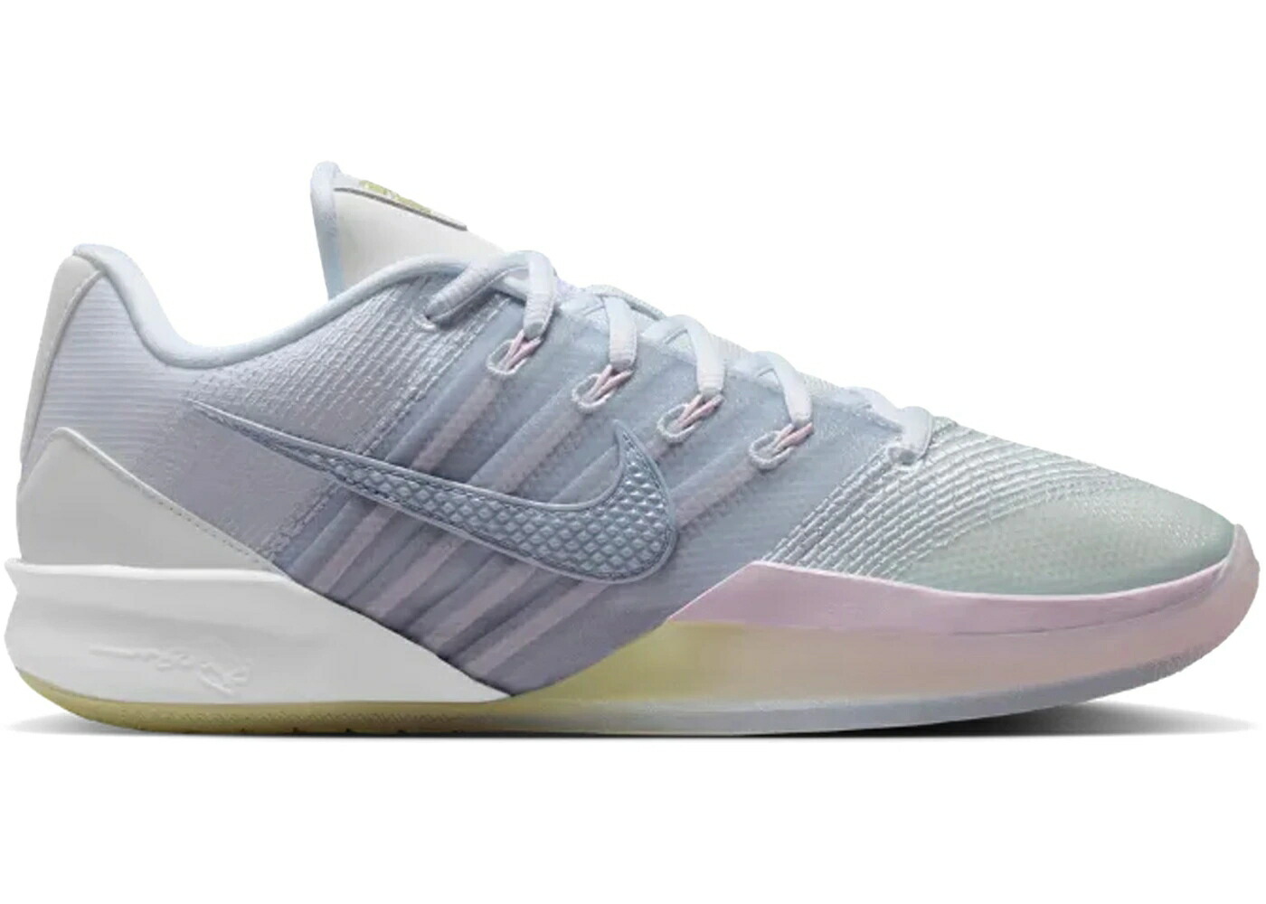 ナイキ 白いこと 白いこと 紫 パープル 薄墨色 薄墨色 スニーカー レディース NIKE SABRINA 3 INFINITE / WHITE DUSTY PURPLE FOOTBALL GREY