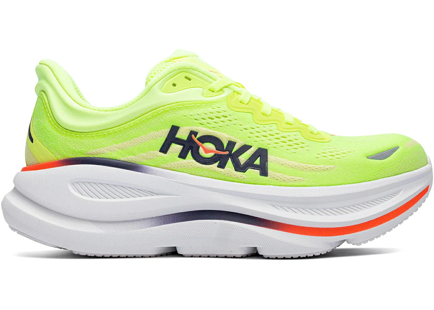 ホカオネオネ スニーカー メンズ HOKA ONE ONE HOKA ONE BONDI 9 NEON YUZU SUNLIGHT / NEON YUZU SUNLIGHT