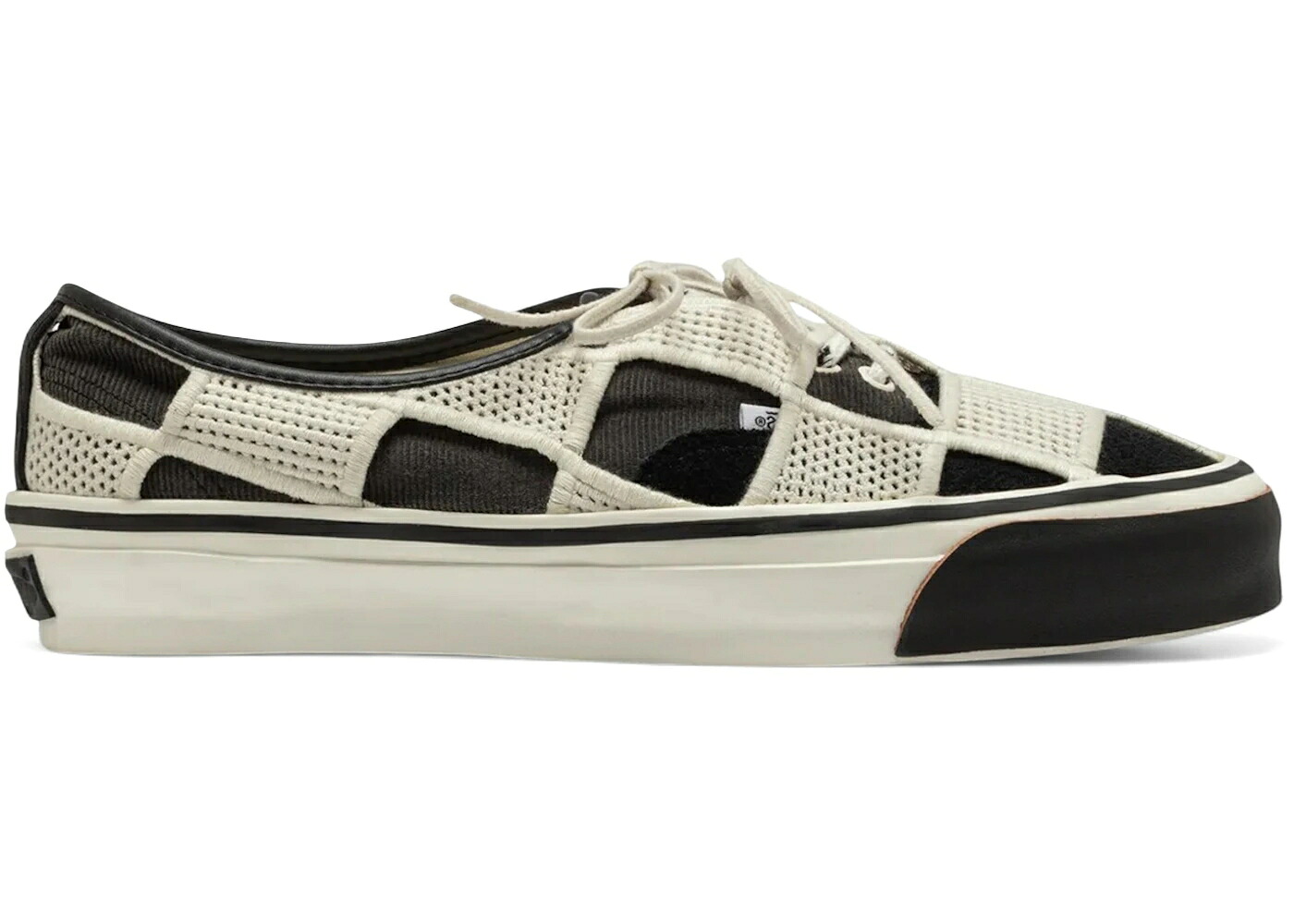 ヴァンズ バンズ オーセンティック 甲殻 編み物 黒いこと 黒いこと スニーカー メンズ VANS LX AUTHENTIC 44 SHELL KNIT BLACK EGRET / BLACK EGRET