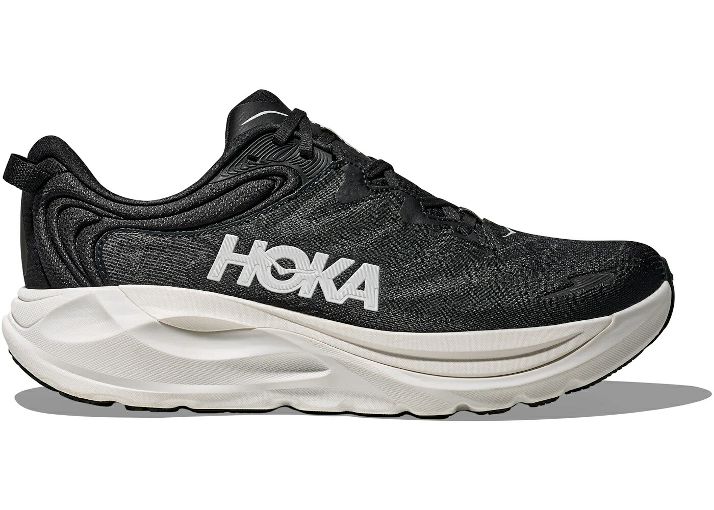 ホカオネオネ 黒いこと 黒いこと 白いこと 白いこと スニーカー メンズ HOKA ONE ONE HOKA ONE GAVIOTA 6 BLACK WHITE / BLACK WHITE