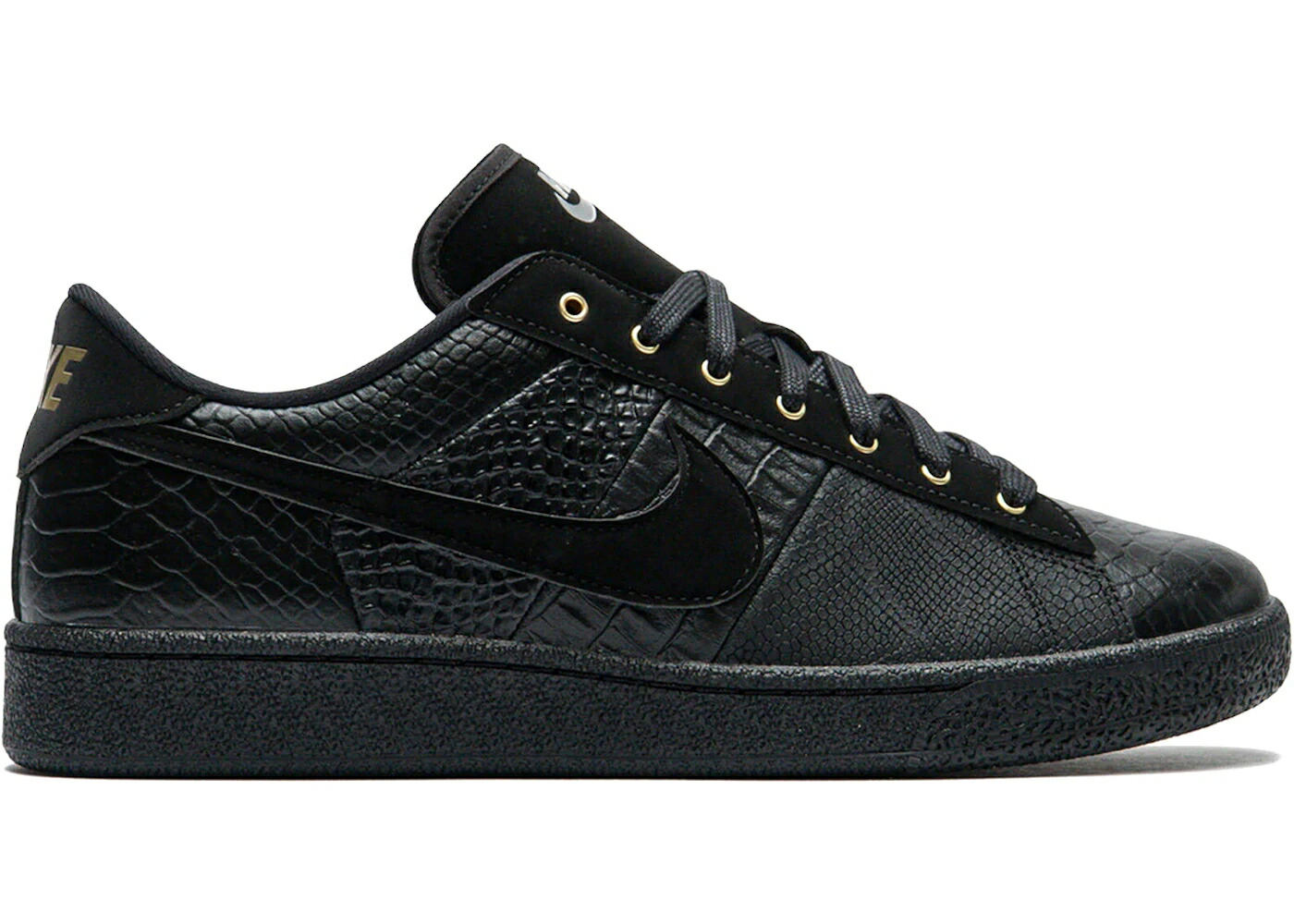 ナイキ 庭球 古典派音楽 黒いこと 黒いこと スニーカー メンズ NIKE TENNIS CLASSIC CS PRM WTCH BND BLACK / BLACK BLACK BLACK