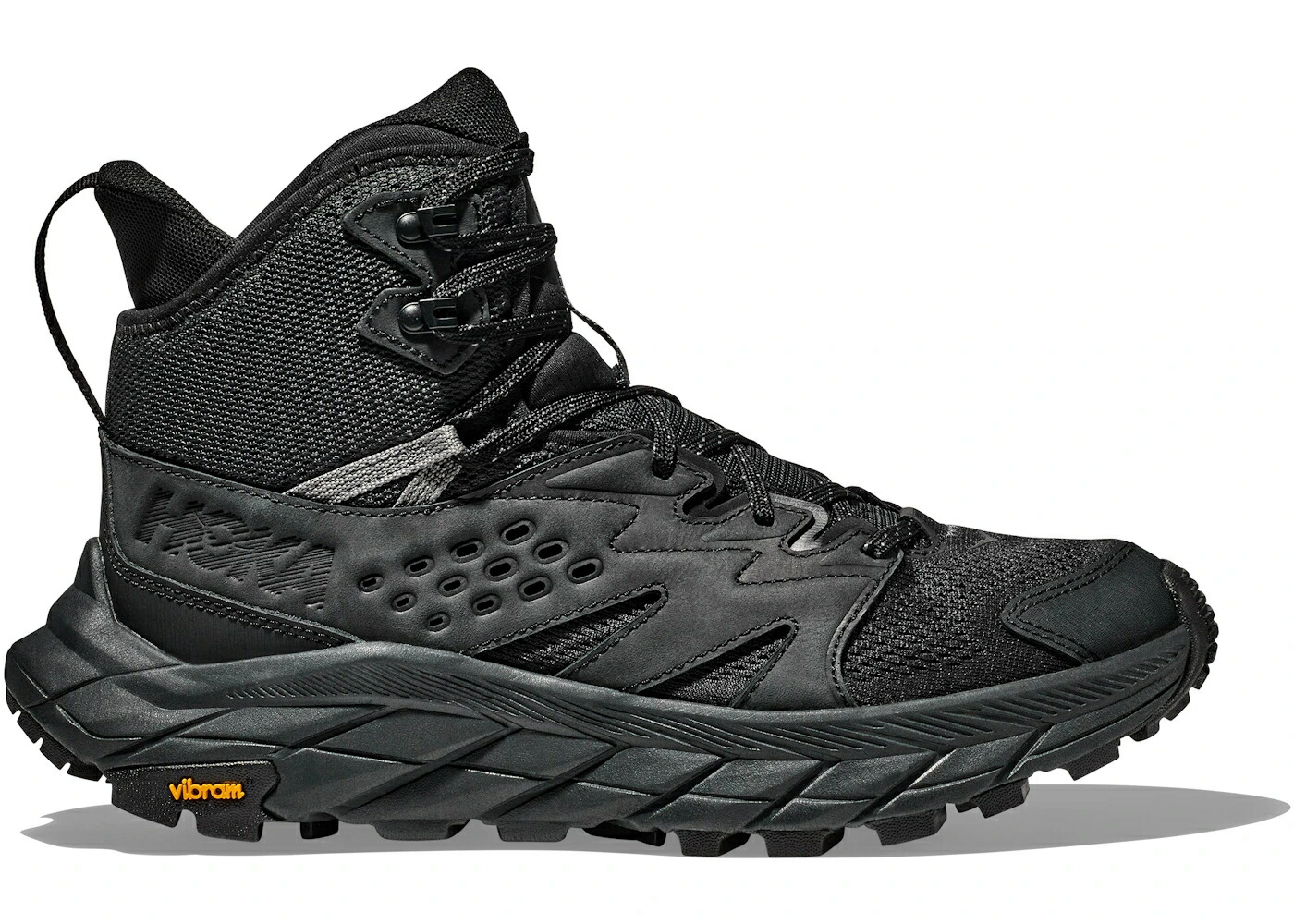 ホカオネオネ ミッド 黒いこと 黒いこと スニーカー メンズ HOKA ONE ONE HOKA ONE ANACAPA BREEZE MID TRIPLE BLACK / BLACK BLACK