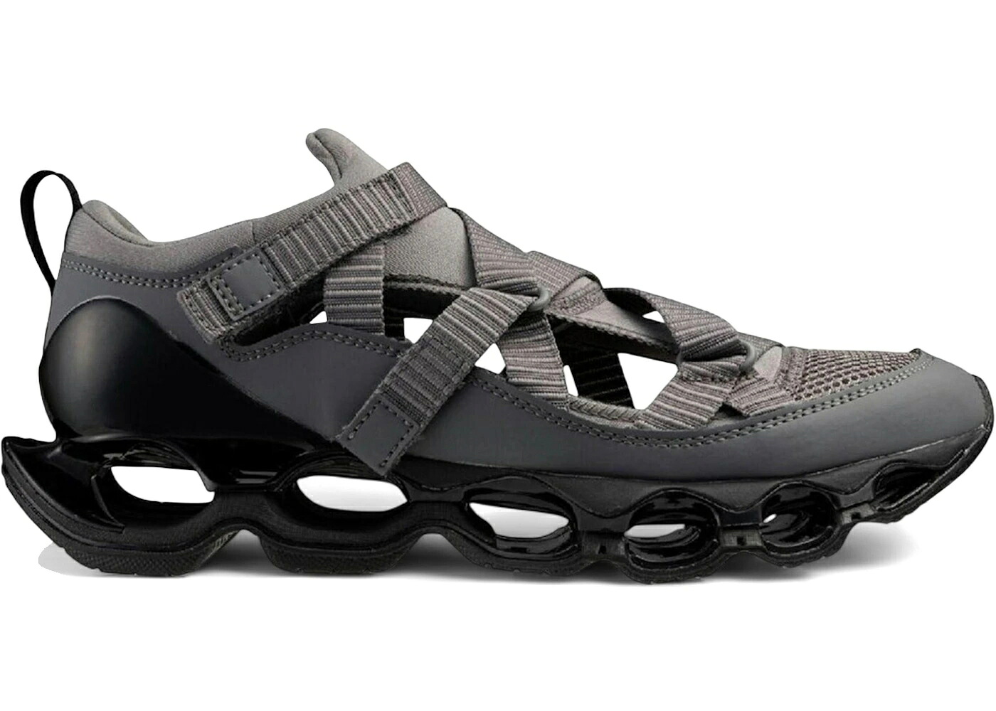 ミズノ ウェーブ ウェイブ プロフェシー ストラップ 灰色 グレー グレイ 黒色 ブラック スニーカー メンズ MIZUNO WAVE PROPHECY STRAP GRAY BLACK / GRAY BLACK|スニケス
