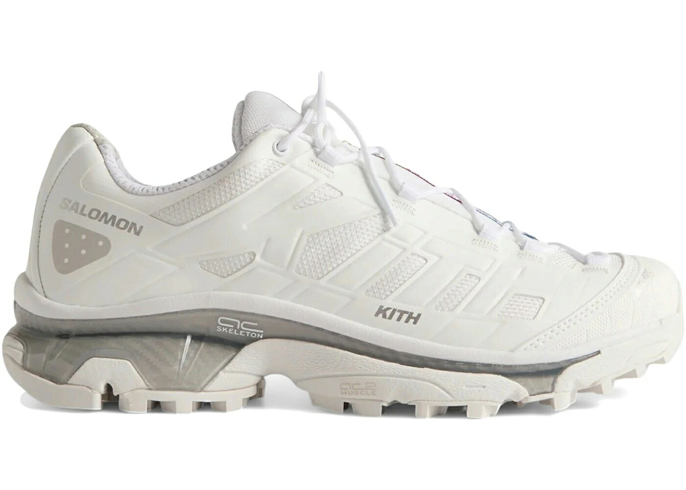 サロモン 白いこと 白いこと スニーカー メンズ SALOMON XT-4K KITH WHITE / WHITE WHITE WHITE