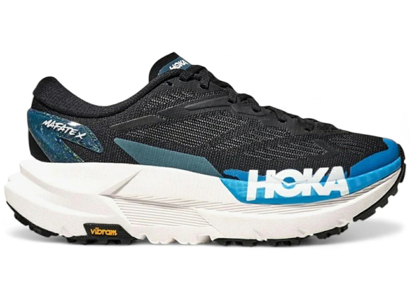 ホカオネオネ 黒いこと 黒いこと 青味 青み WOMEN\u0027S スニーカー レディース HOKA ONE ONE HOKA ONE MAFATE X BLACK SKYWARD BLUE (WOMEN\u0027S) / BLACK SKYWARD BLUE