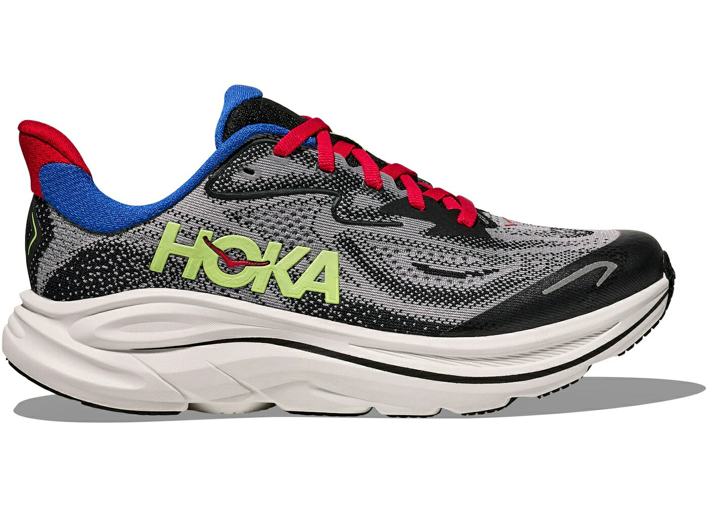 ホカオネオネ 薄墨色 薄墨色 黒いこと 黒いこと お坊っちゃん キッズ HOKA ONE ONE HOKA ONE CLIFTON 10 FOGGY GREY BLACK (GS) / FOGGY GREY BLACK もの言う花 マタニティ スニーカー