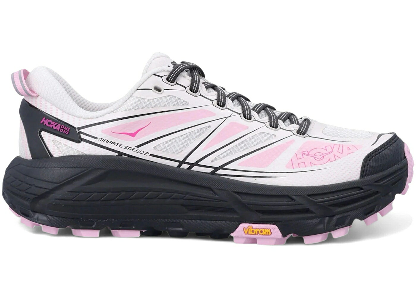 ホカオネオネ 素早さ 炭素 黒いこと 黒いこと スニーカー メンズ HOKA ONE ONE HOKA ONE MAFATE SPEED 2 GROUT CARBON BLACK / GROUT CARBON BLACK