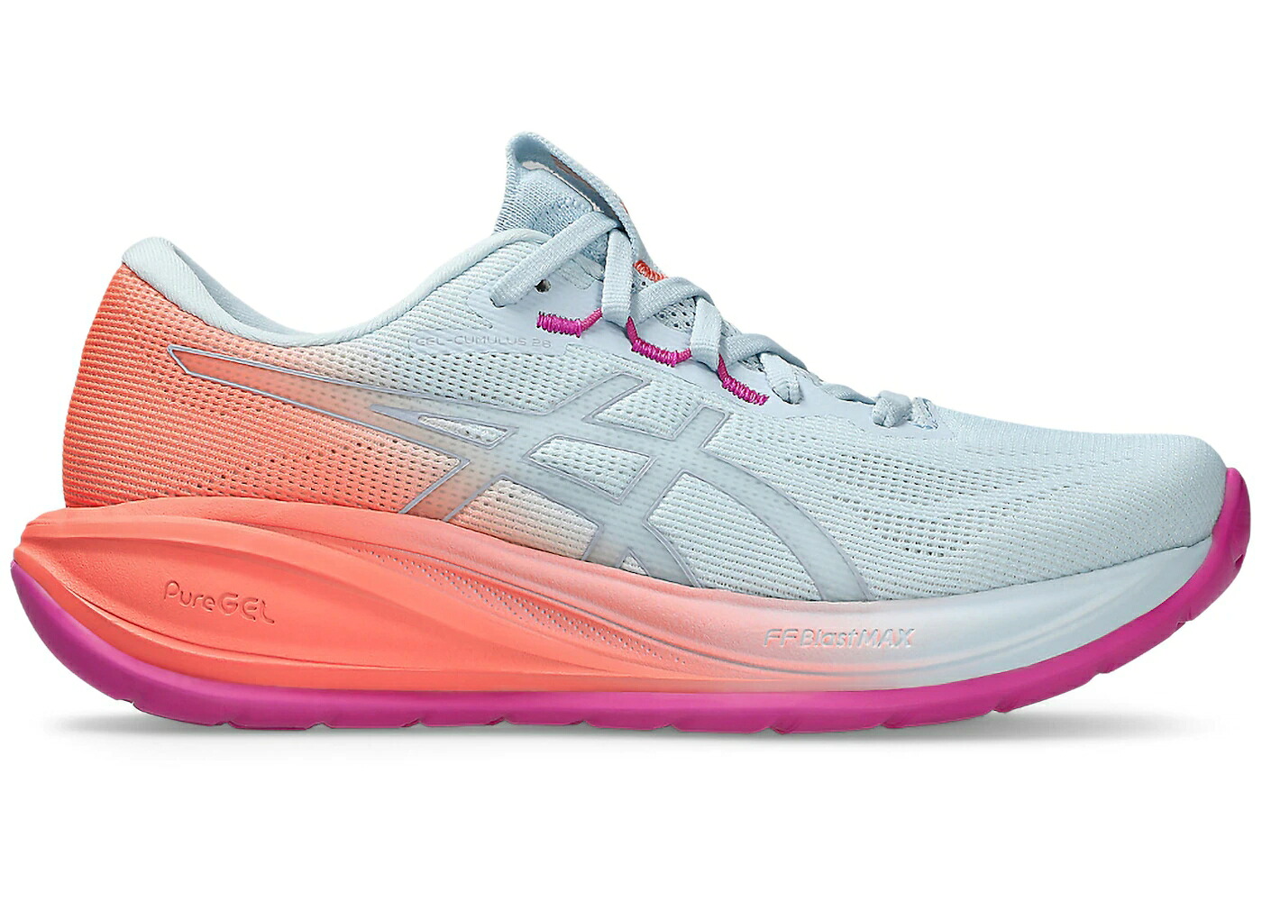 アシックス 天の原 WOMEN\u0027S スニーカー レディース ASICS GEL-CUMULUS 28 SUNNY SIZZLE (WOMEN\u0027S) / SKY SUN CORAL