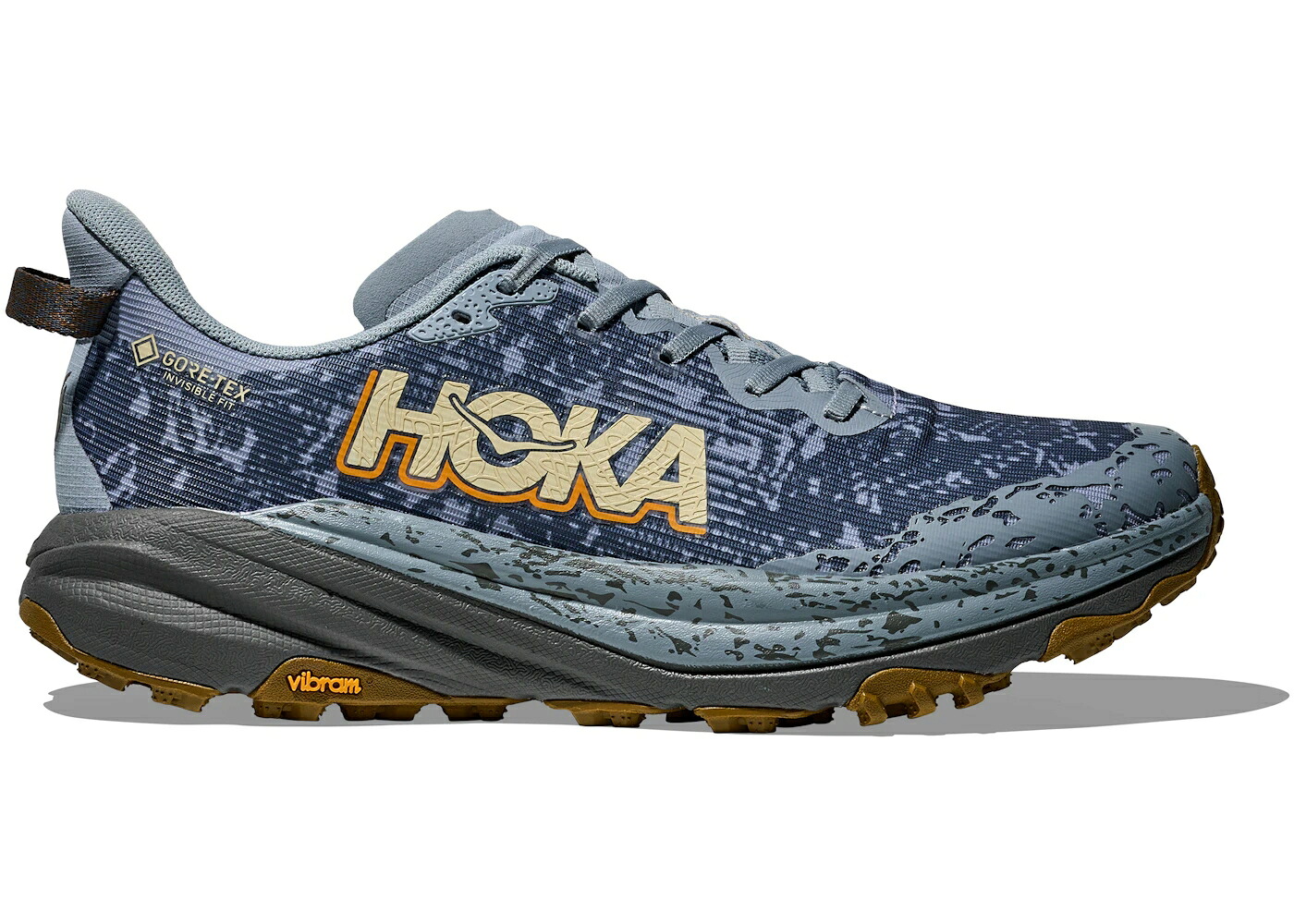 ホカオネオネ ゴアテックス 青碧 青碧 薄墨色 薄墨色 スニーカー メンズ HOKA ONE ONE HOKA ONE SPEEDGOAT 6 GORE-TEX WASHED BLUE ASPHALT GREY / WASHED BLUE ASPHALT GREY