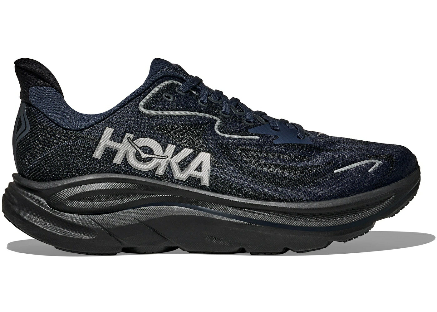 ホカオネオネ 紺色 米国海軍 黒いこと 黒いこと スニーカー メンズ HOKA ONE ONE HOKA ONE CLIFTON 10 VARSITY NAVY BLACK / VARSITY NAVY BLACK