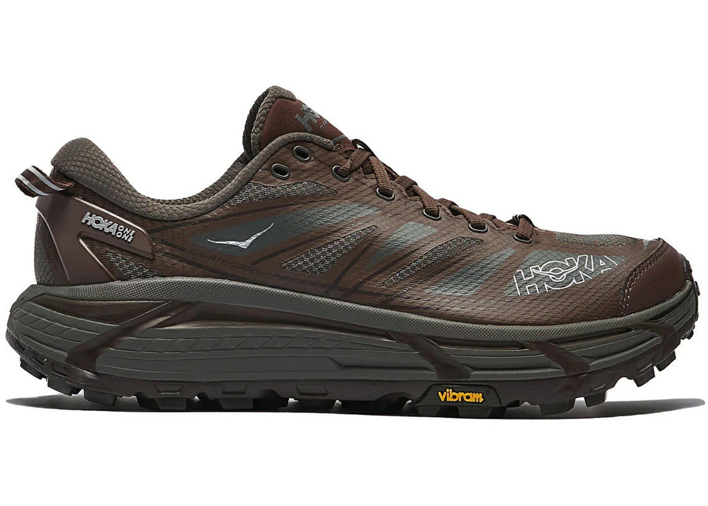 ホカオネオネ 素早さ 薄墨色 薄墨色 スニーカー メンズ HOKA ONE ONE HOKA ONE MAFATE SPEED 2 ASPHALT GREY WALNUT / ASPHALT GREY WALNUT