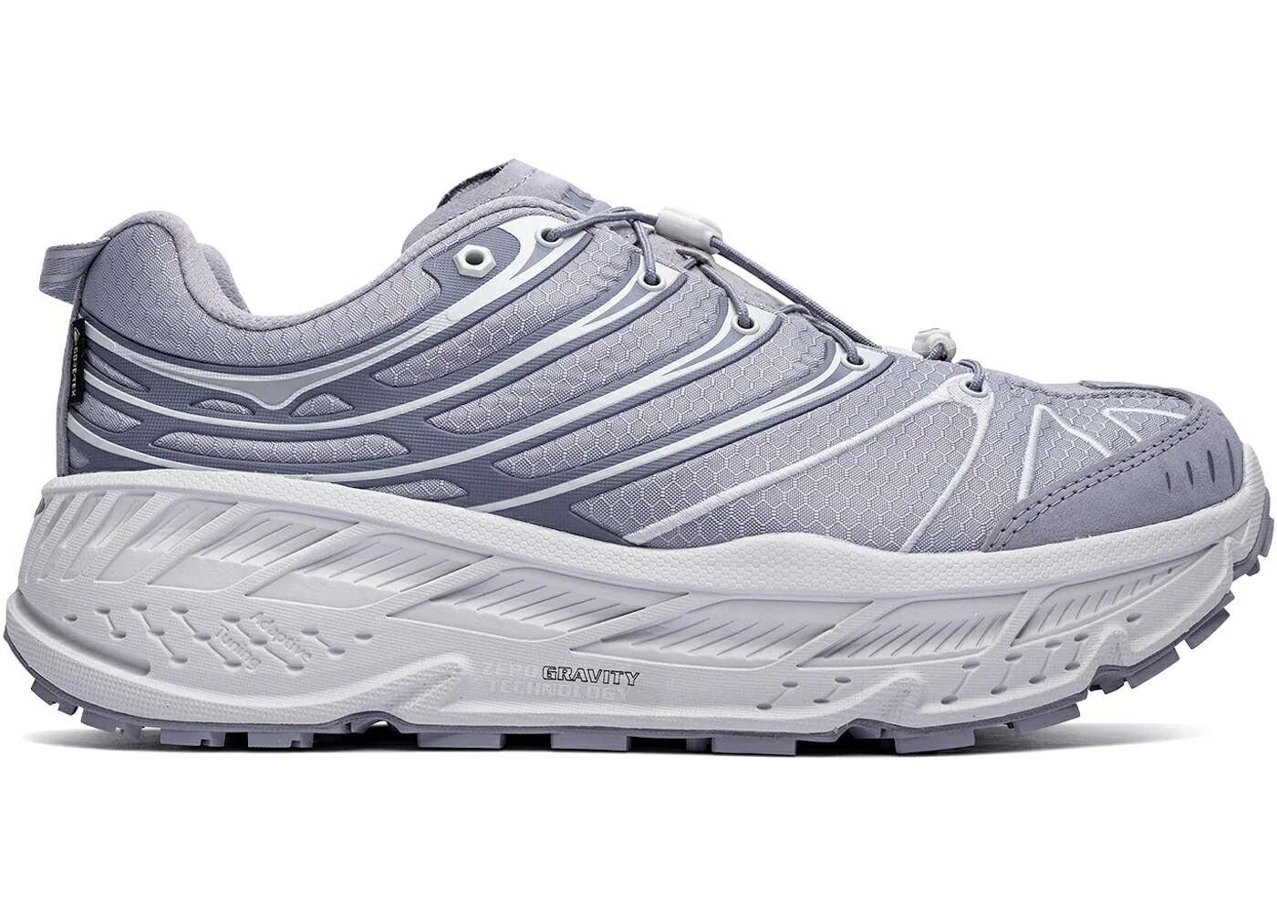 ホカオネオネ ゴアテックス 薄墨色 薄墨色 スニーカー メンズ HOKA ONE ONE HOKA ONE STINSON EVO GORE-TEX FOGGY GREY / FOGGY GREY COSMIC GREY