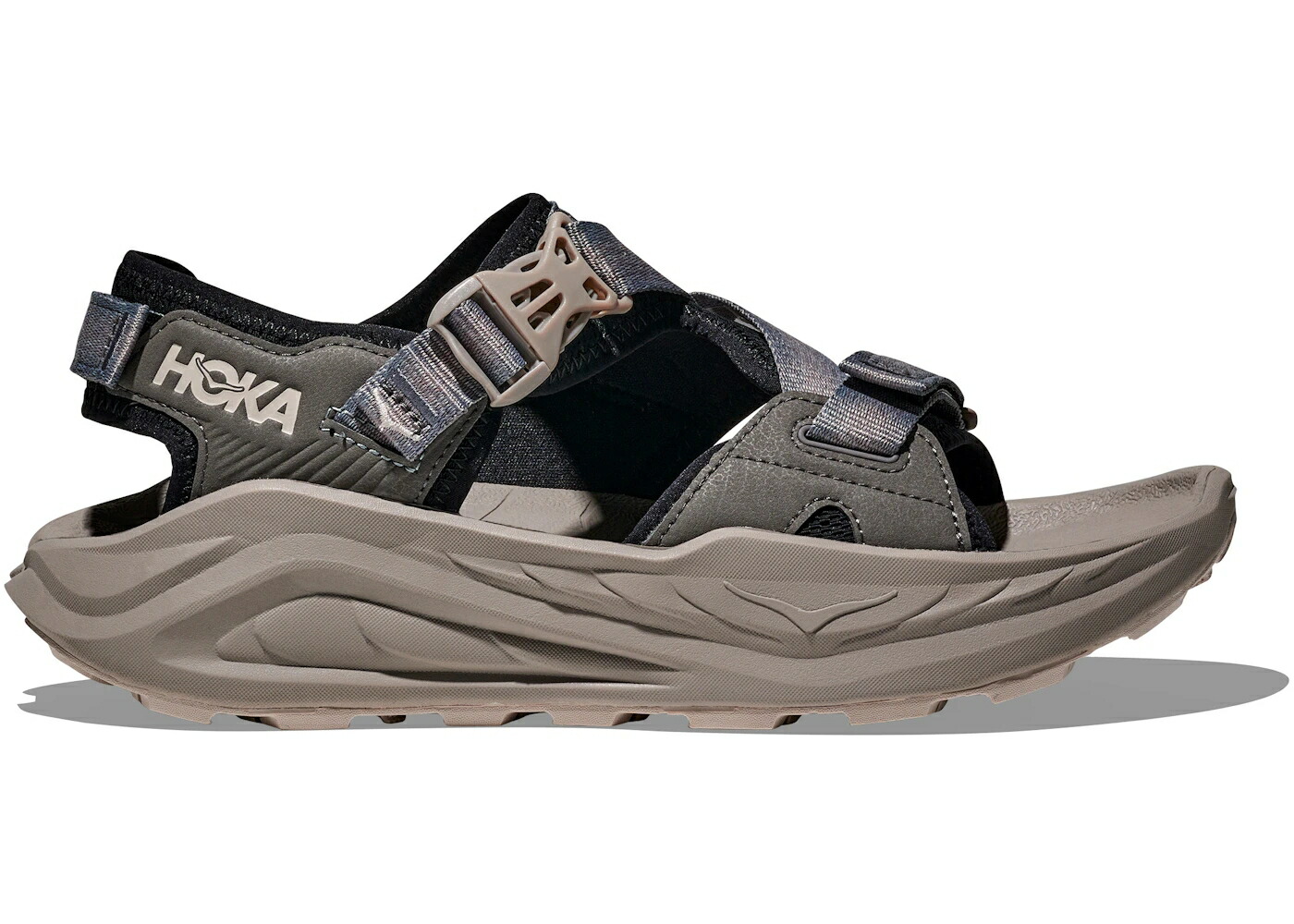 ホカオネオネ 黒いこと 黒いこと 薄墨色 シメント スニーカー メンズ HOKA ONE ONE HOKA ONE INFINI HIKE TC BLACK CEMENT / BLACK CEMENT