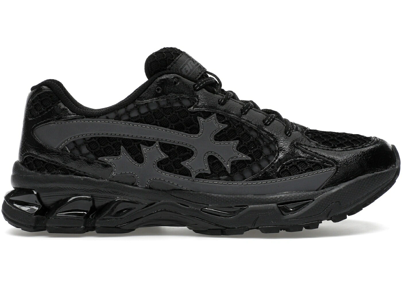 黒いこと 黒いこと スニーカー メンズ BRAVEST STUDIOS BRAVEST STUDIOS KROSS KOUNTRY RUNNER TRIPLE BLACK / BLACK BLACK BLACK
