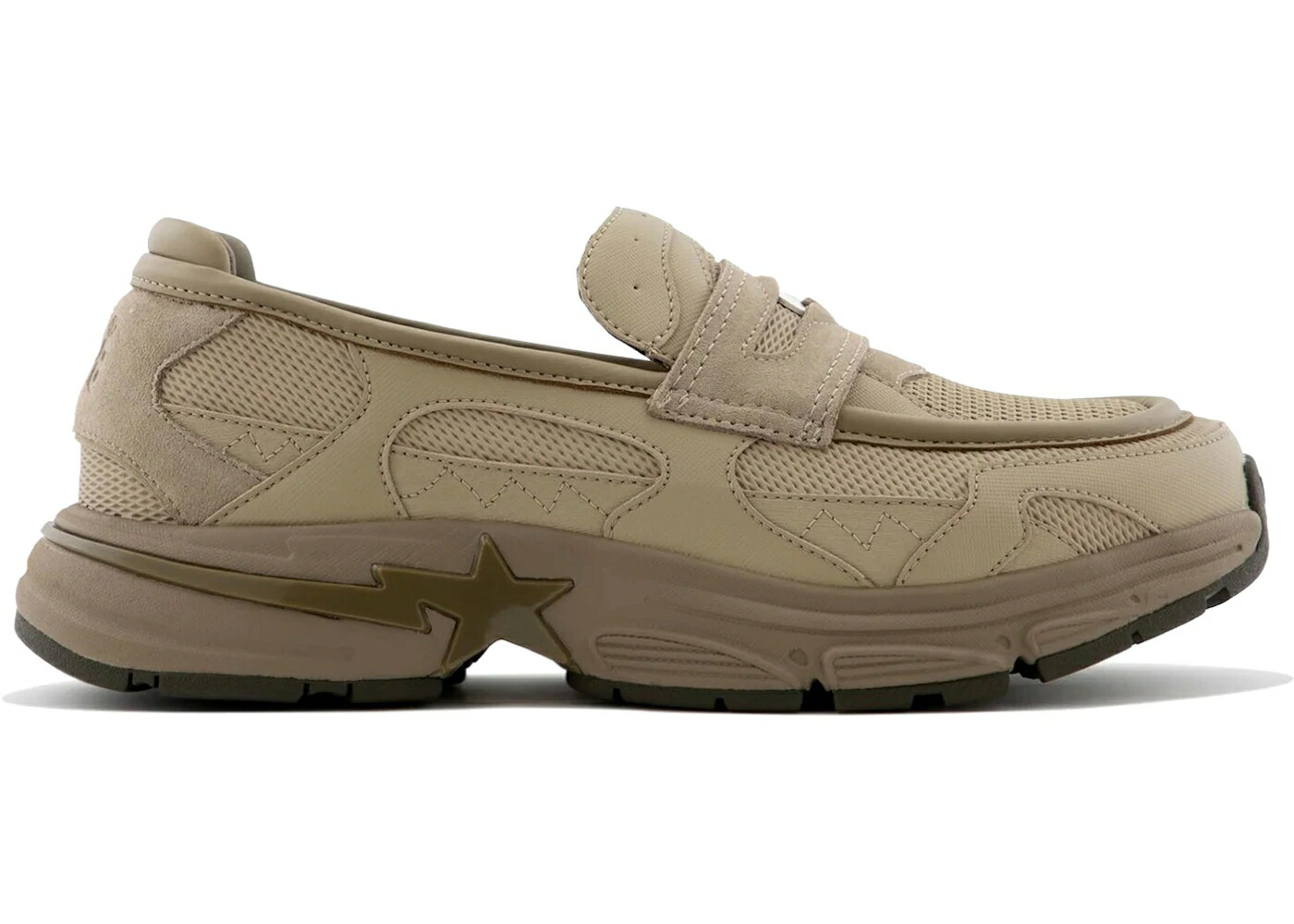 ベイプ ローファー スニーカー ベージュ #2 スニーカー メンズ BAPE A BATHING APE LOAFER STA BEIGE /|スニケス