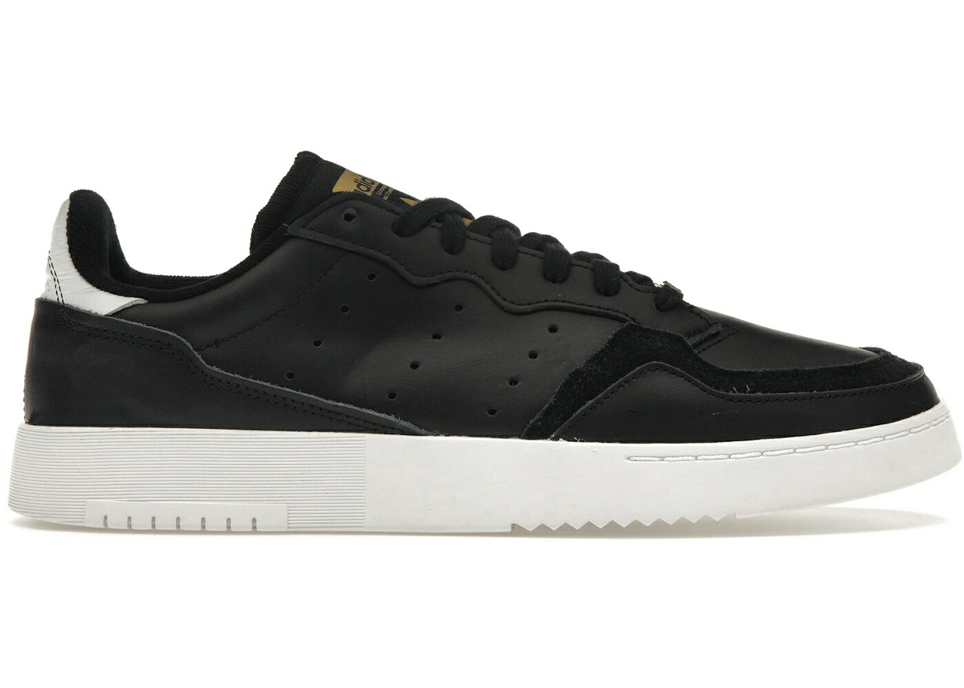 アディダス 中核グループ 黒いこと 黒いこと 白いこと 白いこと スニーカー メンズ ADIDAS SUPERCOURT CORE BLACK WHITE / CORE BLACK CORE BLACK CLOUD