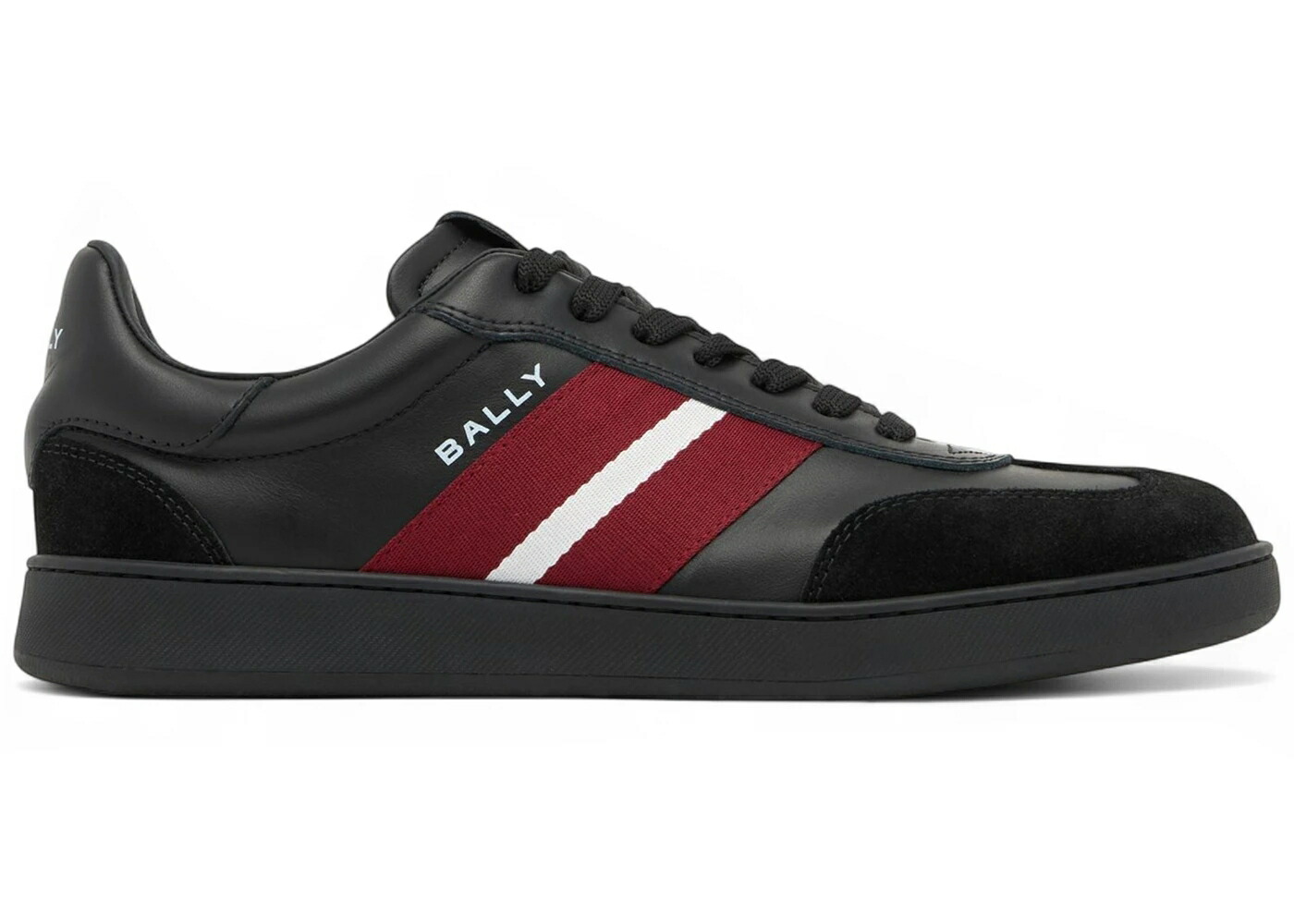 バリー 靴 スニーカー 黒いこと 黒いこと 赤 赤いこと メンズ BALLY RETRO CREST SNEAKER BLACK RED / BLACK RED