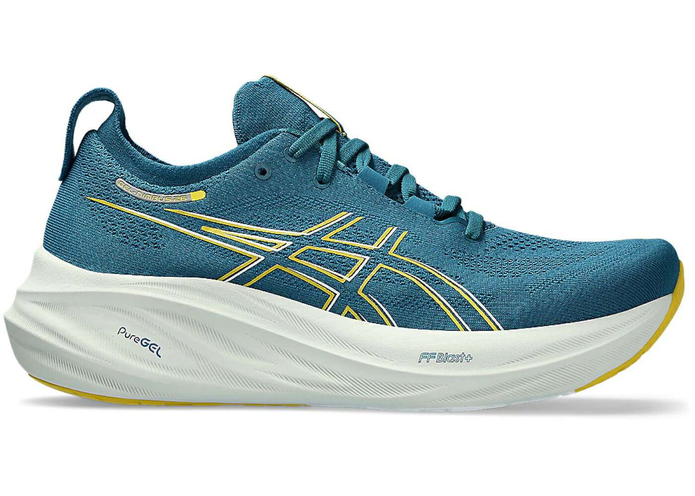 アシックス スニーカー メンズ ASICS GEL-NIMBUS 26 EVENING TEAL LIGHT MUSTARD / EVENING TEAL LIGHT MUSTARD