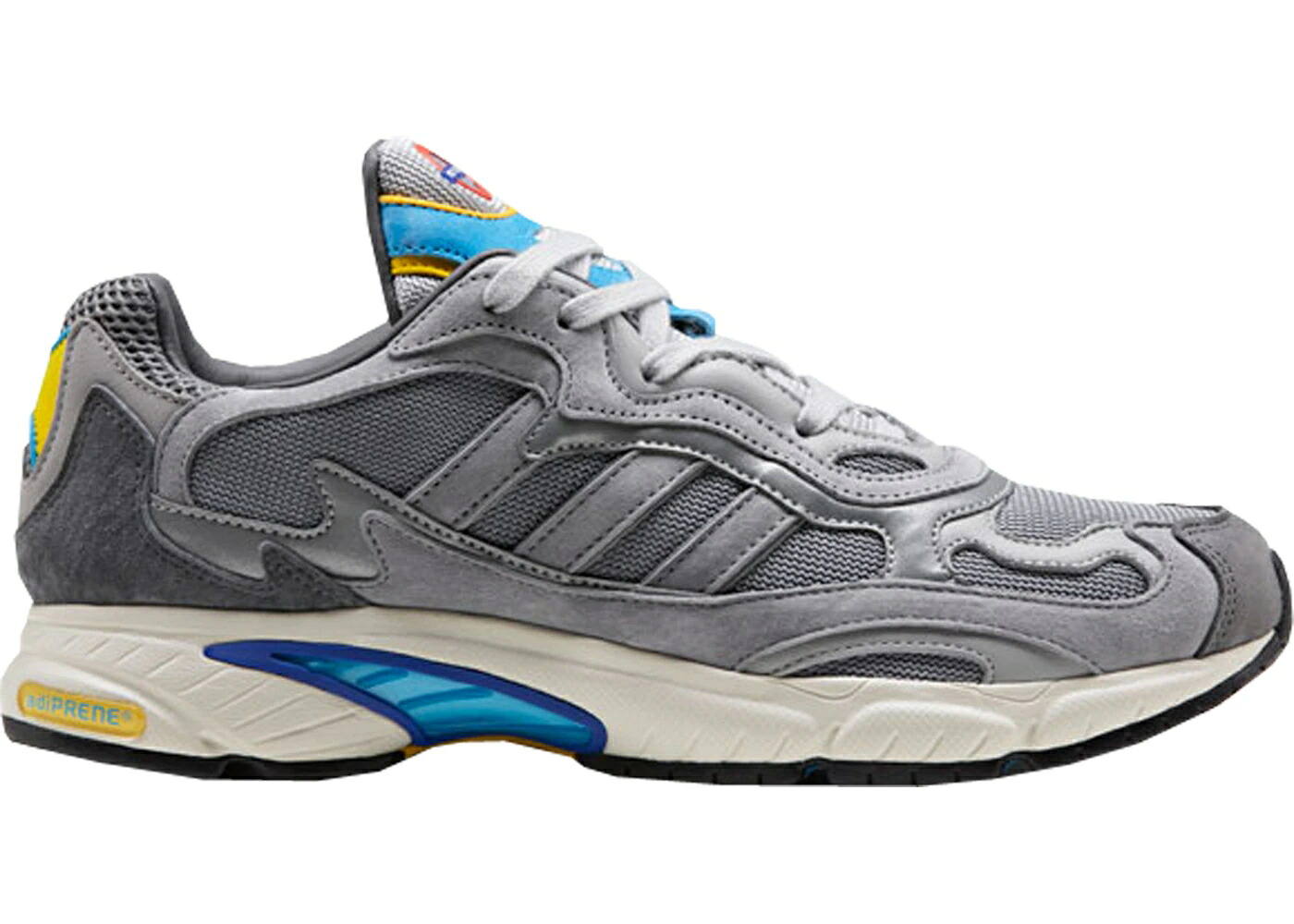 アディダス ラン クラブ 灰色 グレー 白色 ホワイト スニーカー メンズ ADIDAS TEMPER RUN TFL OYSTER CLUB / GREY MULTI COLOR WHITE｜スニケス
