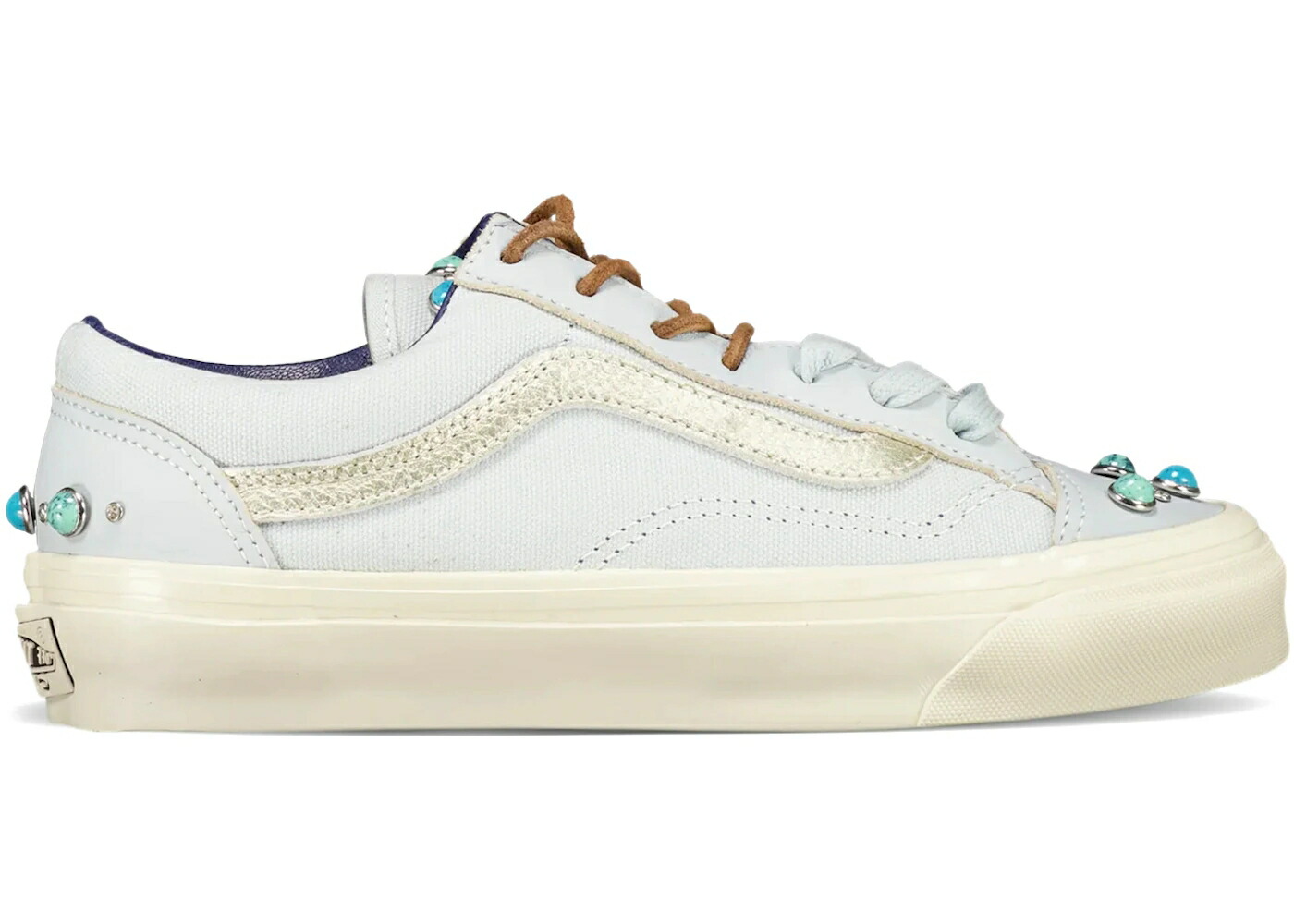 ヴァンズ バンズ 割り増し金 年寄りの学院 スニーカー メンズ VANS PREMIUM OLD SKOOL GEMSTONE DAWN MIST / DAWN MIST