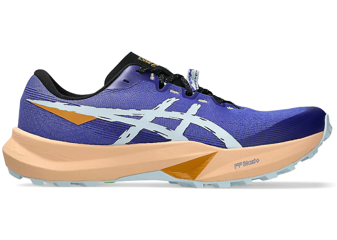 アシックス ともし火 はち切れる 冷やりとした 薄墨色 薄墨色 スニーカー メンズ ASICS FUJI LITE 6 COBALT BURST COOL GREY / COBALT BURST COOL GREY