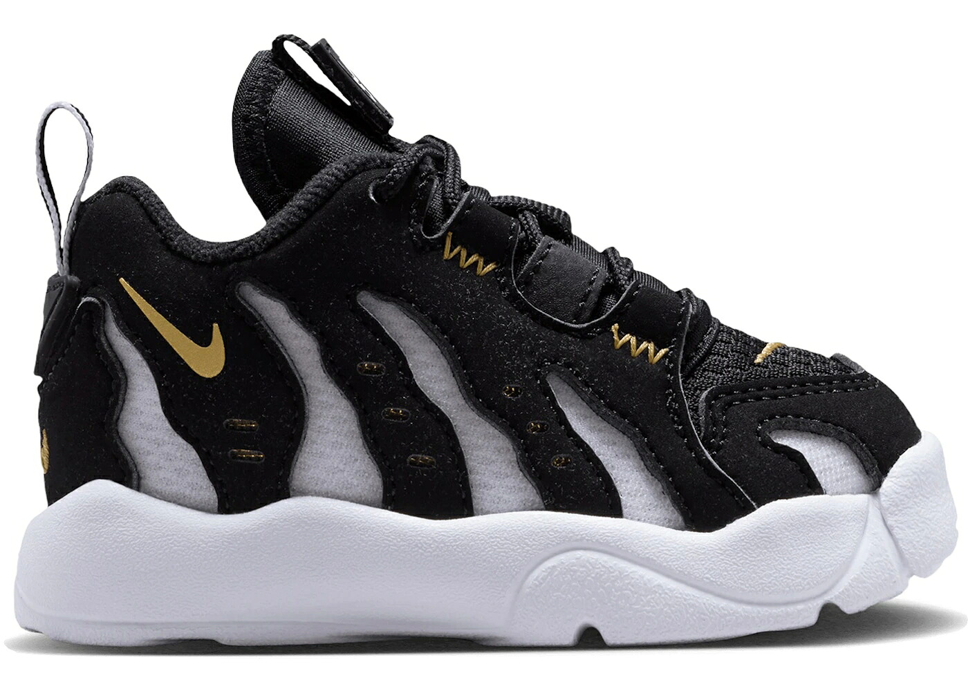 ナイキ マックス 黒いこと 黒いこと ゴールド 白いこと 白いこと \u002796 お坊っちゃん キッズ NIKE AIR DT MAX LOW BLACK METALLIC GOLD (TD) / BLACK METALLIC GOLD WHITE