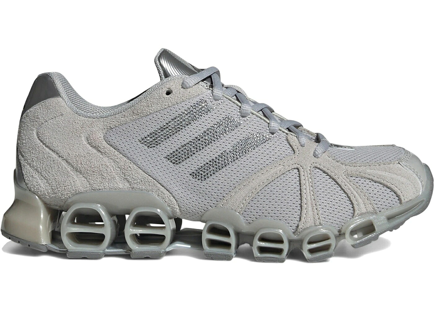 アディダス メガ 薄墨色 薄墨色 しろがね色 しろがね色 WOMEN\u0027S スニーカー レディース ADIDAS MEGA GHOSTRIDE GREY SILVER METALLIC (WOMEN\u0027S) / GREY TWO SILVER METALLIC GREY