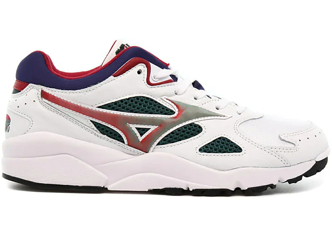 ミズノ 天の原 白いこと 白いこと 緑 緑であること 赤 赤いこと スニーカー メンズ MIZUNO SKY MEDAL CAREFREE / WHITE GREEN RED