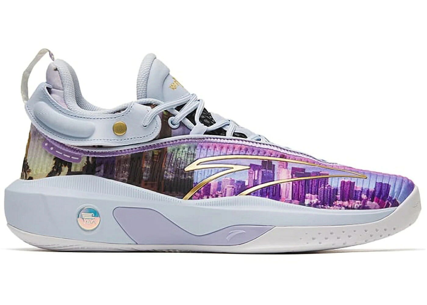黒色 ブラック 青色 ブルー 紫 パープル スニーカー メンズ ANTA KLAY THOMPSON KT8 THE BAY / BLACK BLUE PURPLE|スニケス