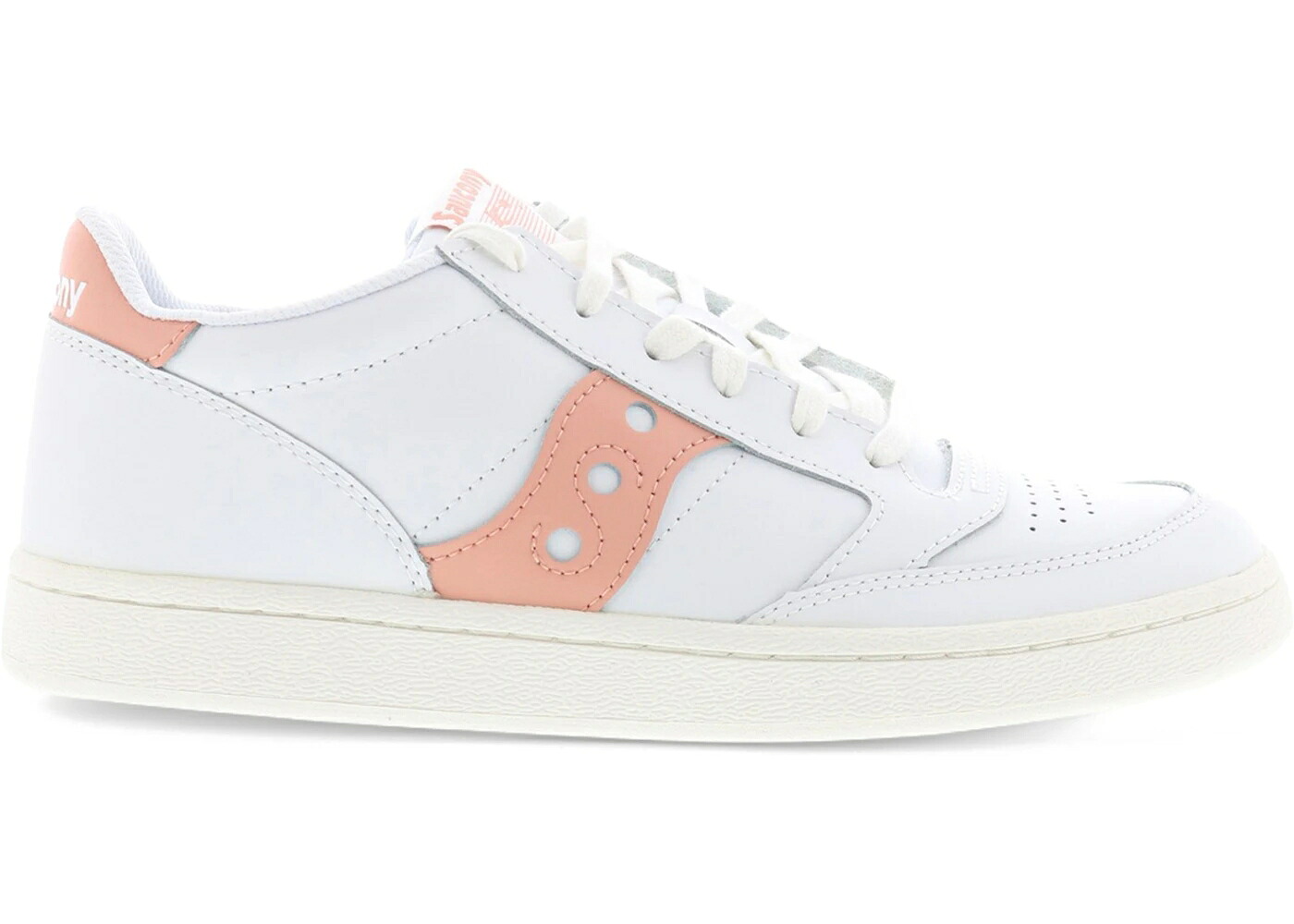 サッカニー 厚地の外套 白いこと 白いこと WOMEN\u0027S スニーカー レディース SAUCONY COURT PU WHITE BLUSH (WOMEN\u0027S) / WHITE BLUSH