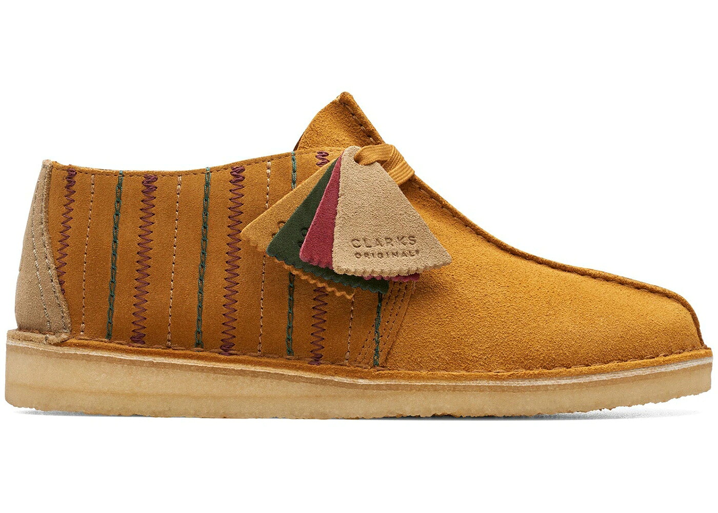 クラークス オリジナルス スニーカー メンズ CLARKS ORIGINALS DESERT TREK DANCEHALL DARK OCHRE / DARK OCHRE