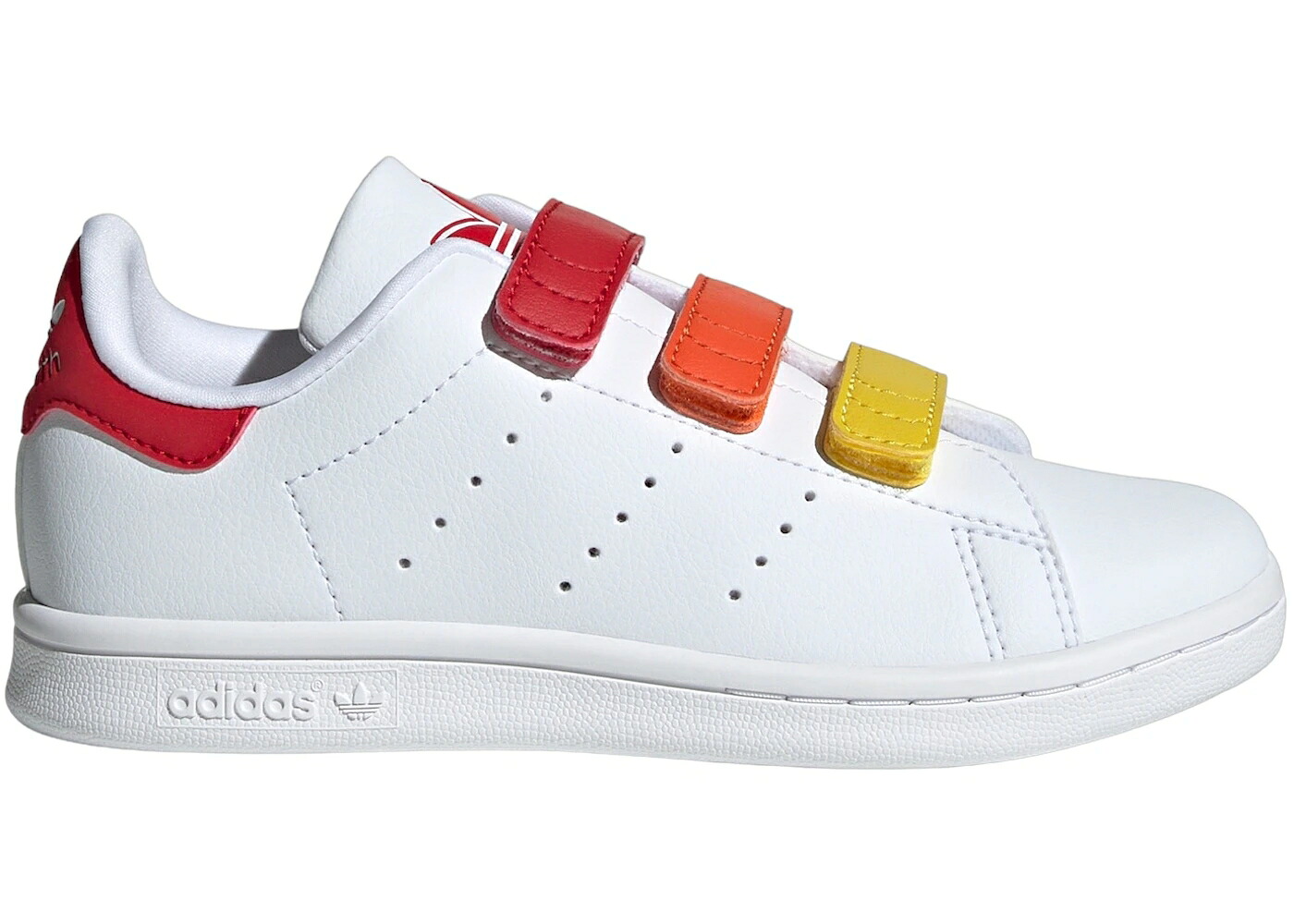 アディダス 白いこと 白いこと 観点仕損ない お坊っちゃん キッズ ADIDAS STAN SMITH CLOUD WHITE BETTER SCARLET (なおなお書き) / CLOUD WHITE BETTER SCARLET CLOUD もの言う花 マタニティ スニーカー