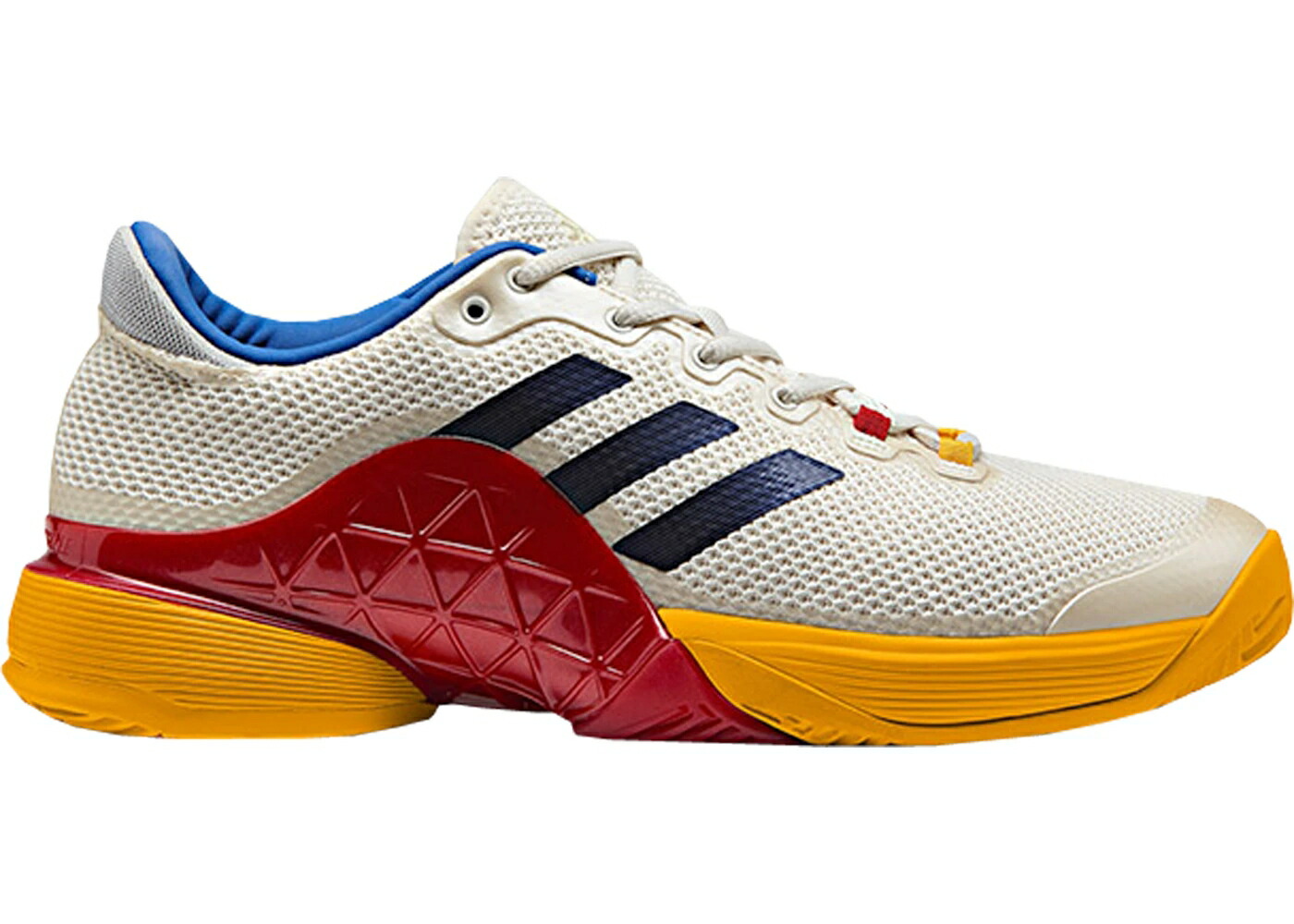 アディダス 防柵 ブースト 白いこと 白いこと 青碧 青碧 スニーカー メンズ ADIDAS BARRICADE BOOST 2017 PHARRELL GOLDEN ERA / SCARLET CHALK WHITE BLUE