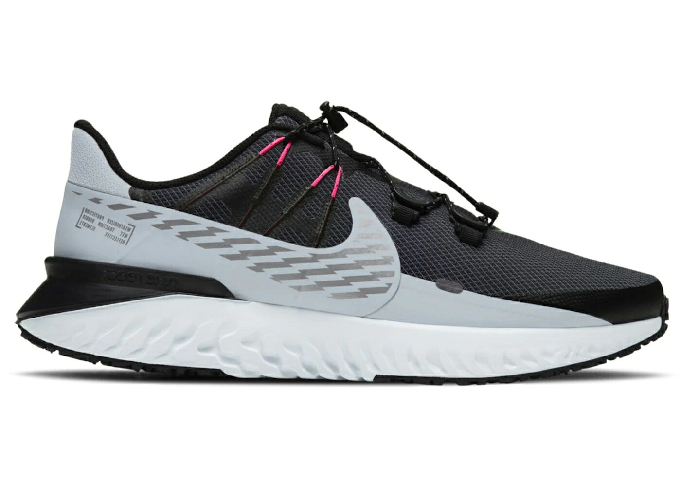 ナイキ レジェンド リアクト 黒色 ブラック 緑 グリーン スニーカー メンズ NIKE LEGEND REACT 3 SHIELD BLACK OBSIDIAN MIST / BLACK OBSIDIAN MIST POISON GREEN｜スニケス