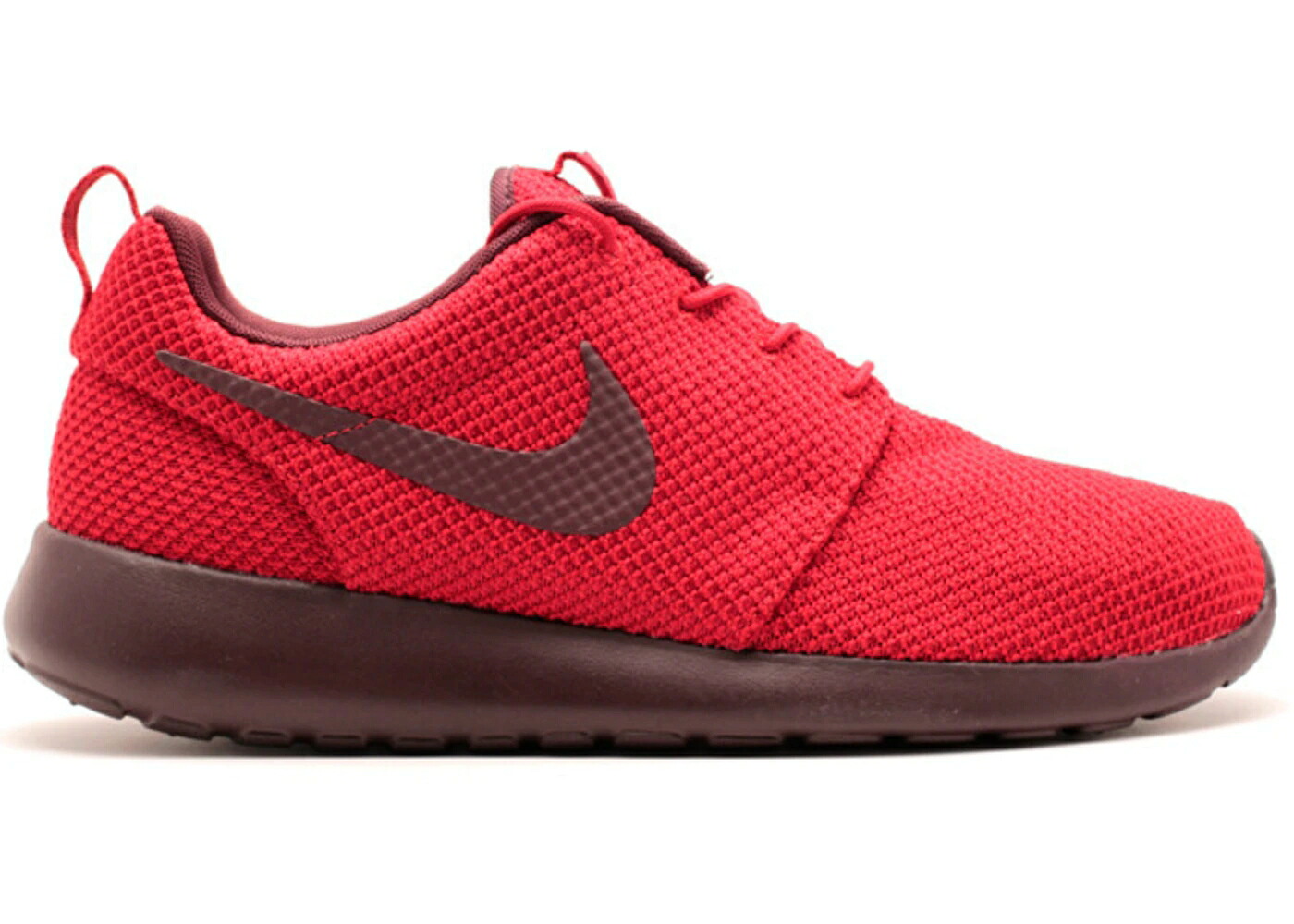 ナイキ 幽客 赤 赤いこと ブドウ酒色 バーガンディー ディープ スニーカー メンズ NIKE ROSHE RUN GYM RED BURGUNDY / GYM RED DEEP BURGUNDY