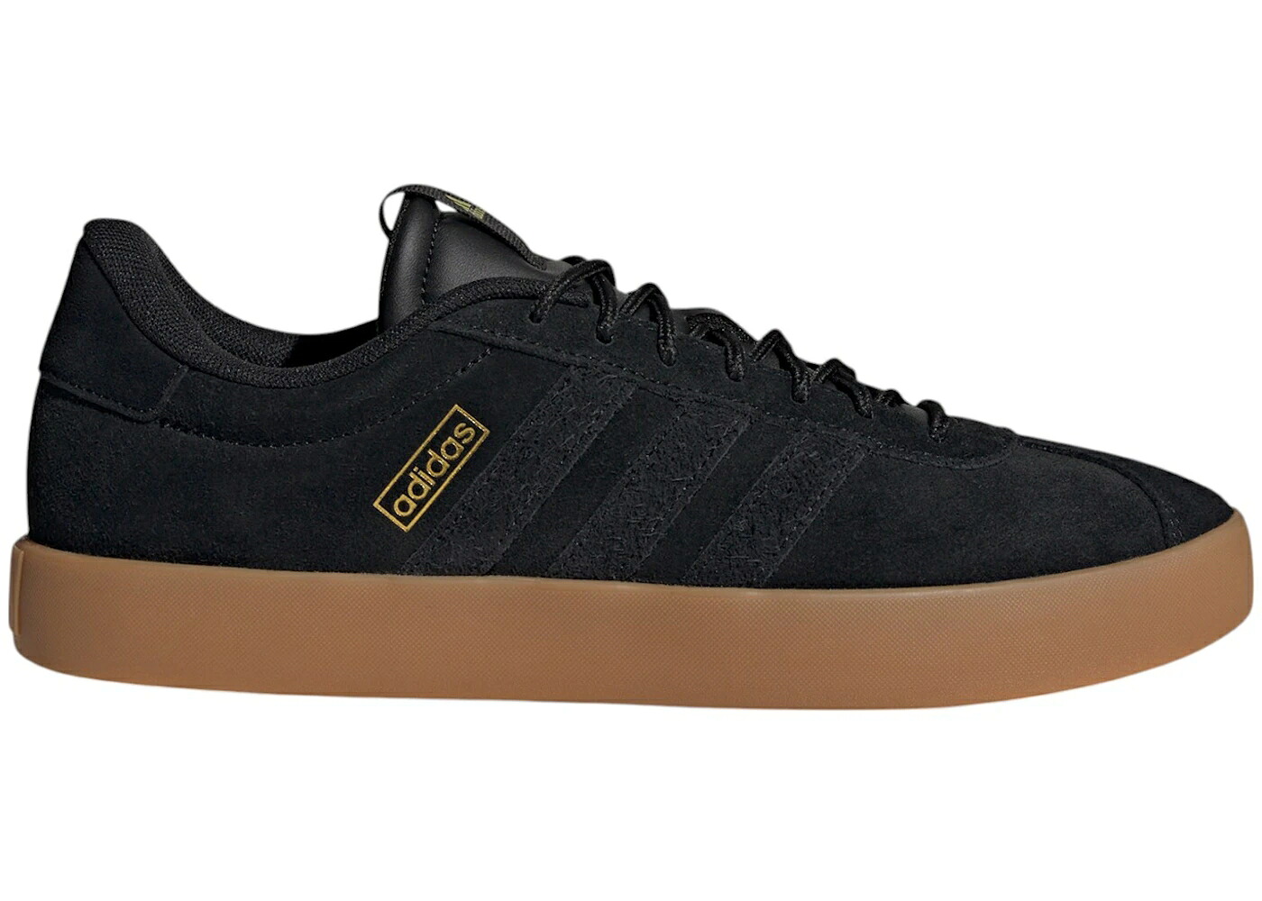 アディダス 厚地の外套 中核グループ 黒いこと 黒いこと ゴールド 3.0 スニーカー メンズ ADIDAS VL COURT CORE BLACK GOLD METALLIC GUM / CORE BLACK CORE BLACK GOLD