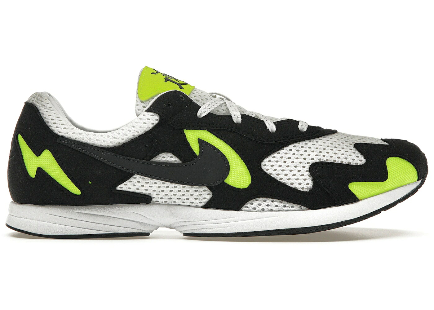 ナイキ ストリーク ライト 黒色 ブラック 白色 ホワイト スニーカー メンズ NIKE AIR STREAK LITE LOW BLACK WHITE VOLT / BLACK VOLT WHITE｜スニケス