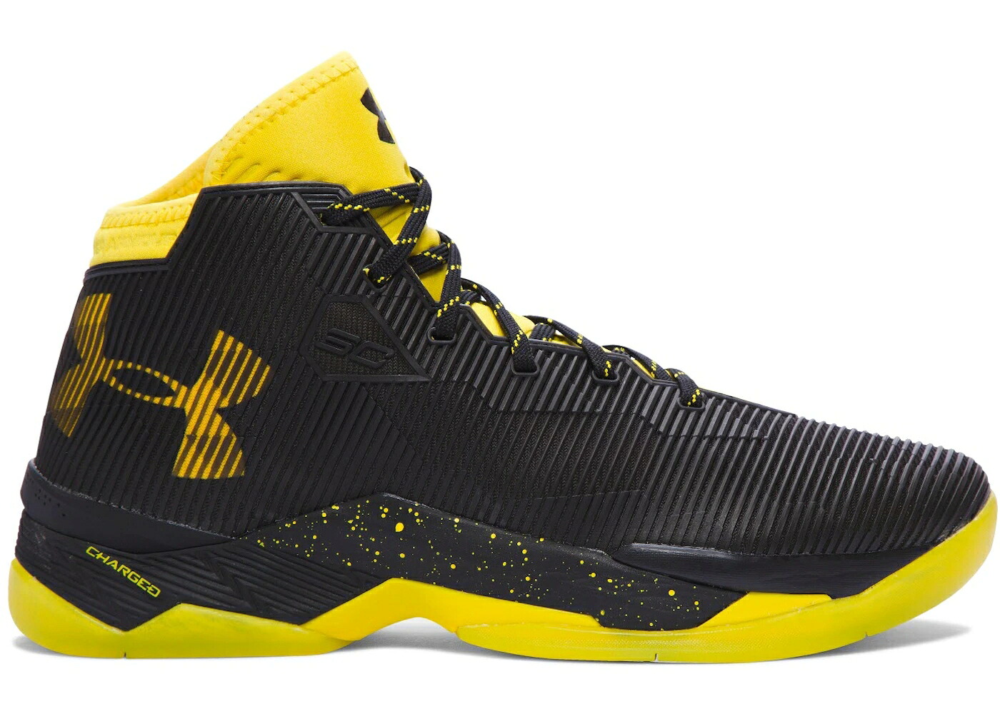 カリー 黒いこと 黒いこと アンダーアーマー 2.5 スニーカー メンズ UNDER ARMOUR UA CURRY BLACK TAXI /