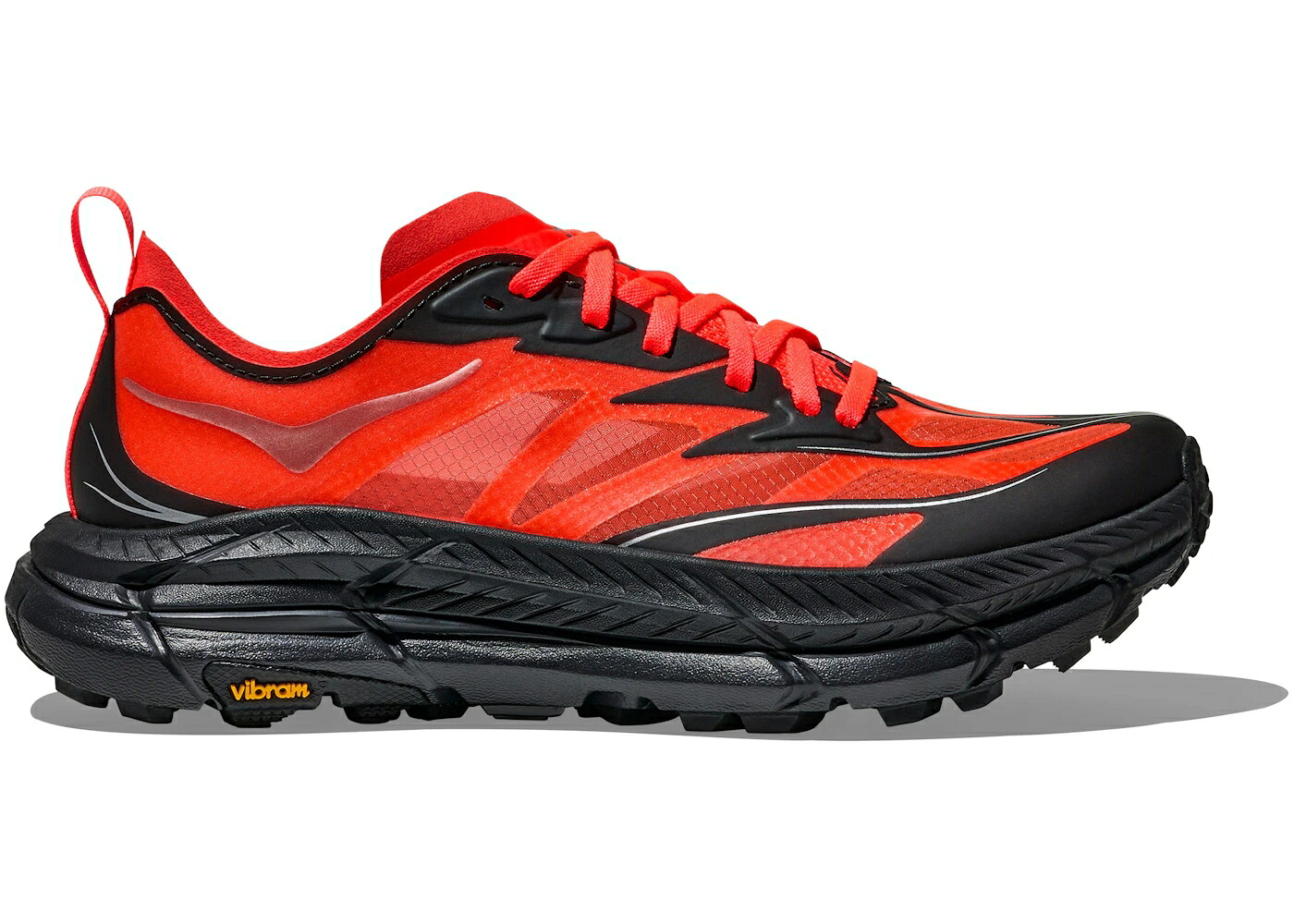 ホカオネオネ 素早さ 点火装置 黒いこと 黒いこと スニーカー メンズ HOKA ONE ONE HOKA ONE MAFATE SPEED 4 LITE NEON FLAME BLACK / NEON FLAME BLACK