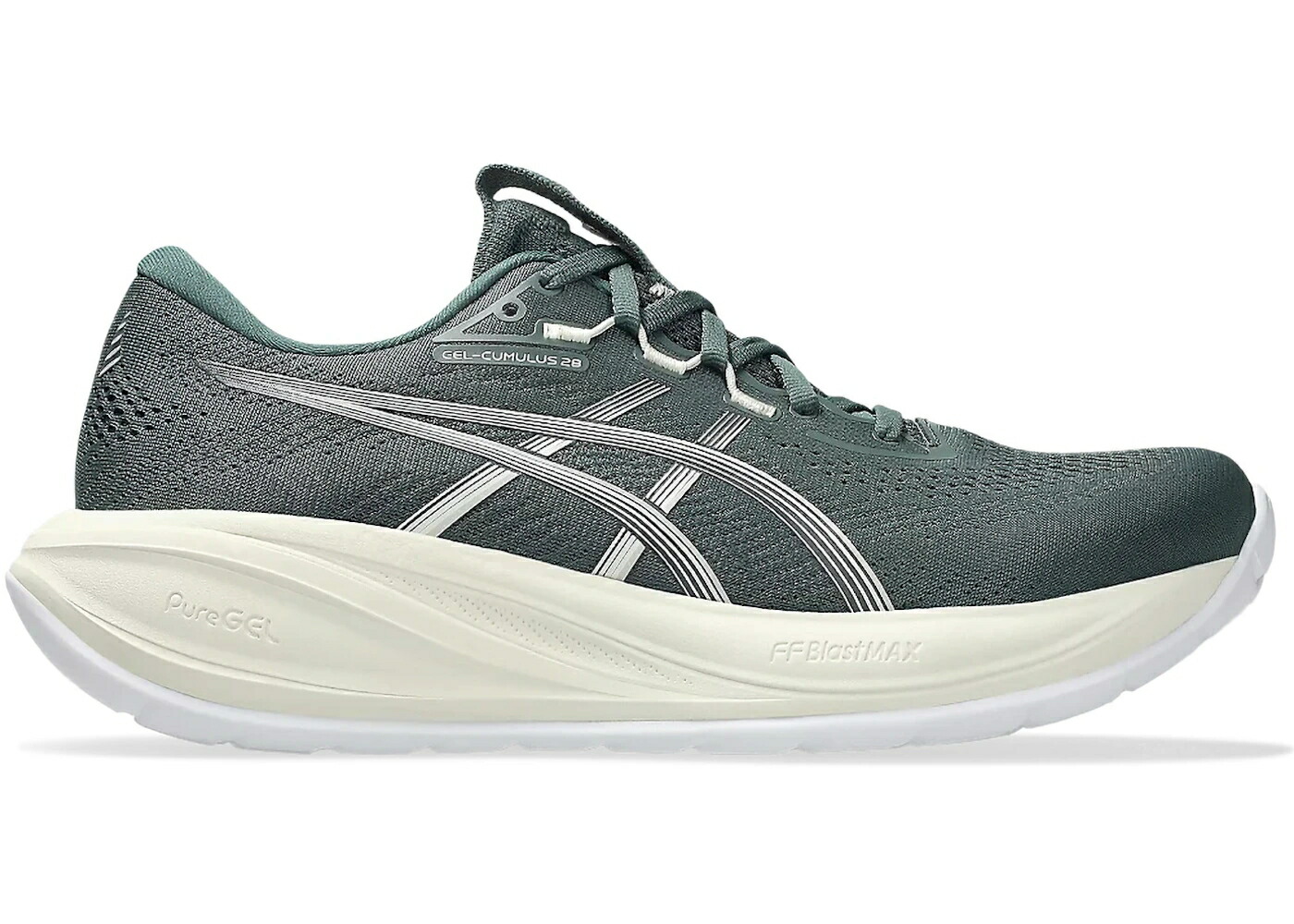 アシックス 象牙色 スニーカー メンズ ASICS GEL-CUMULUS 28 DUSTY FERN IVORY / DUSTY FERN IVORY
