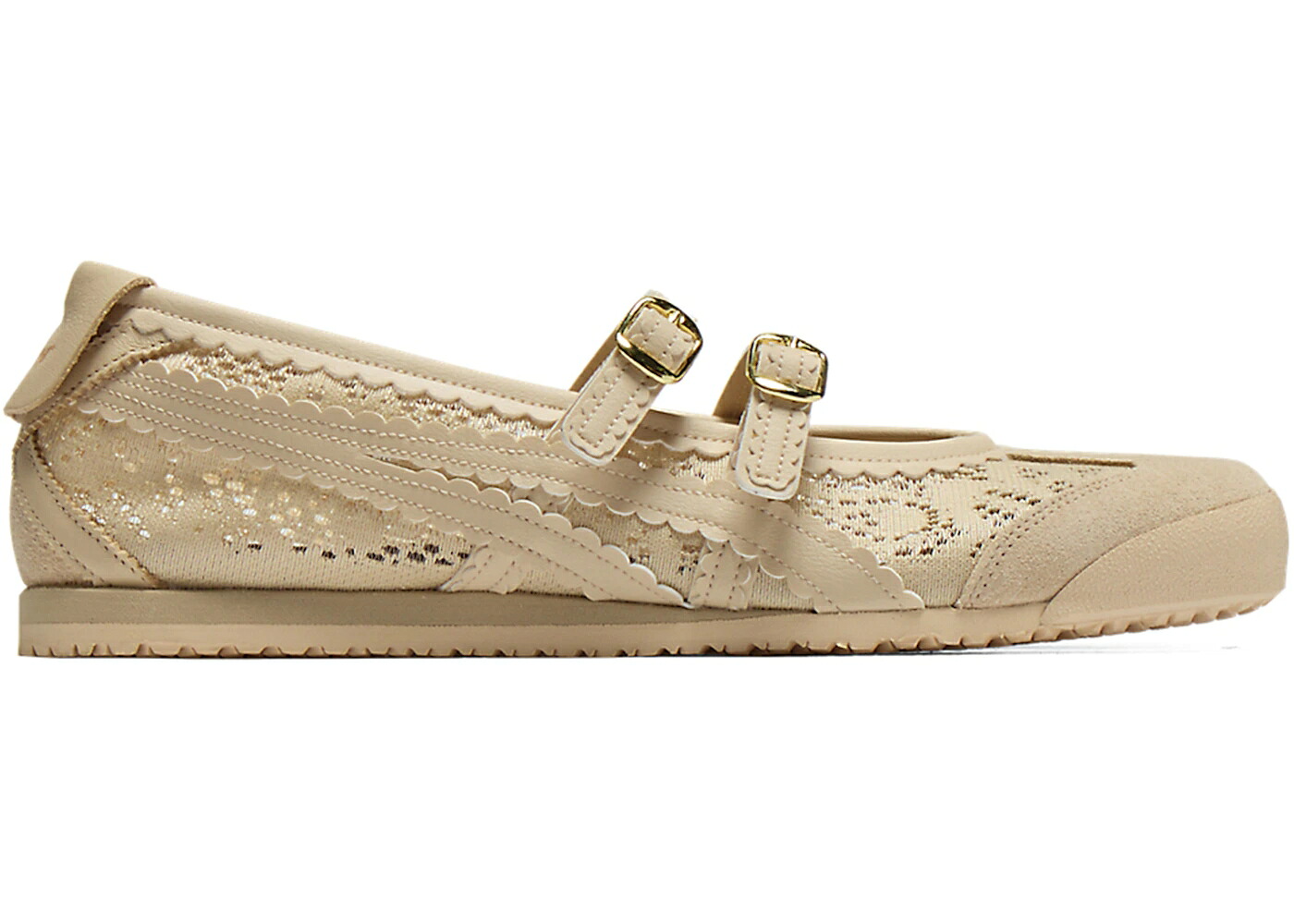 メキシコ ベージュ オニツカタイガー WOMEN'S スニーカー レディース ONITSUKA TIGER ONITSUKA TIGER MEXICO 66 TGRS JACQUARD MESH BEIGE (WOMEN'S) / BEIGE BEIGE｜スニケス