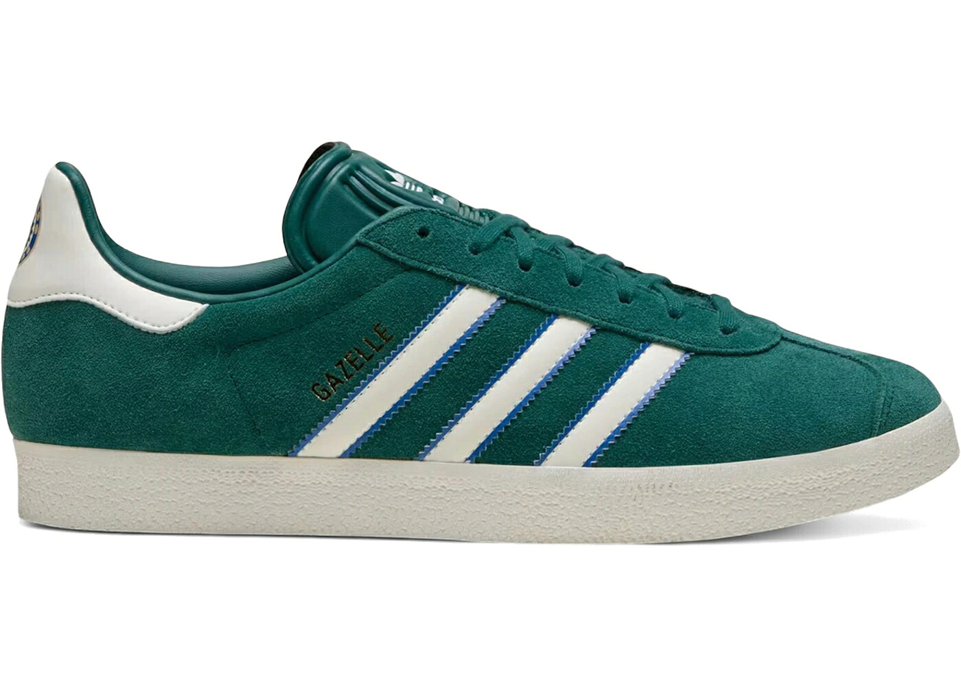 アディダス ガゼル コロラド ラピッズ 緑 緑であること 白いこと 白いこと ゴールド スニーカー メンズ ADIDAS GAZELLE COLORADO RAPIDS THIRD KIT / NOBLE GREEN OFF WHITE GOLD