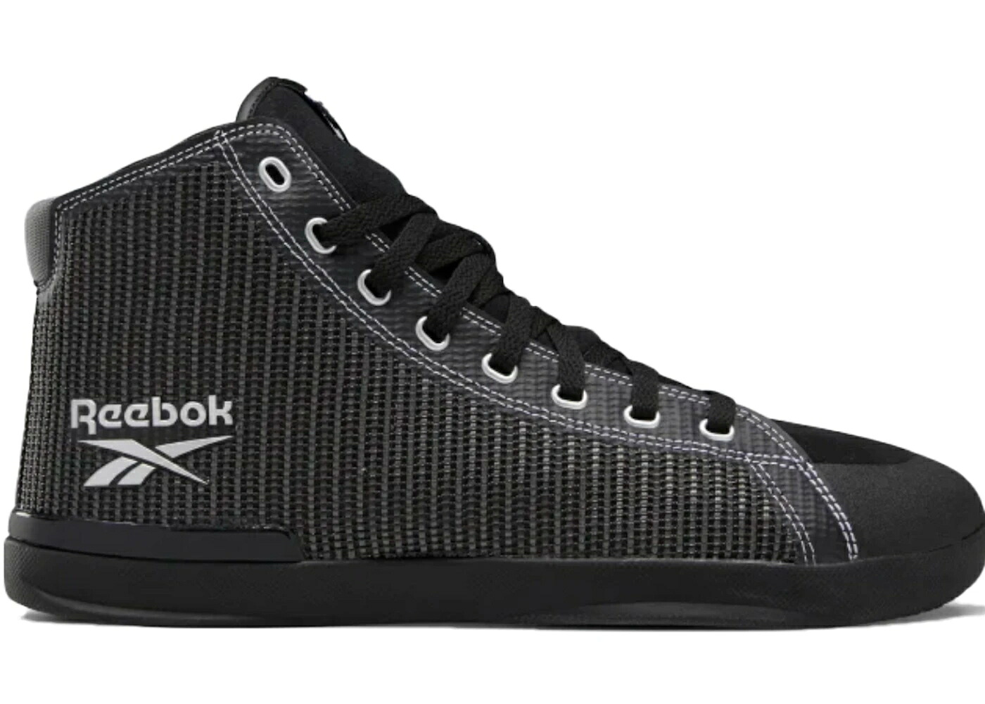 リーボック 力強さ ともし火 ミッド 黒いこと 黒いこと 薄墨色 薄墨色 スニーカー メンズ REEBOK POWER LITE MID BLACK / BLACK GREY