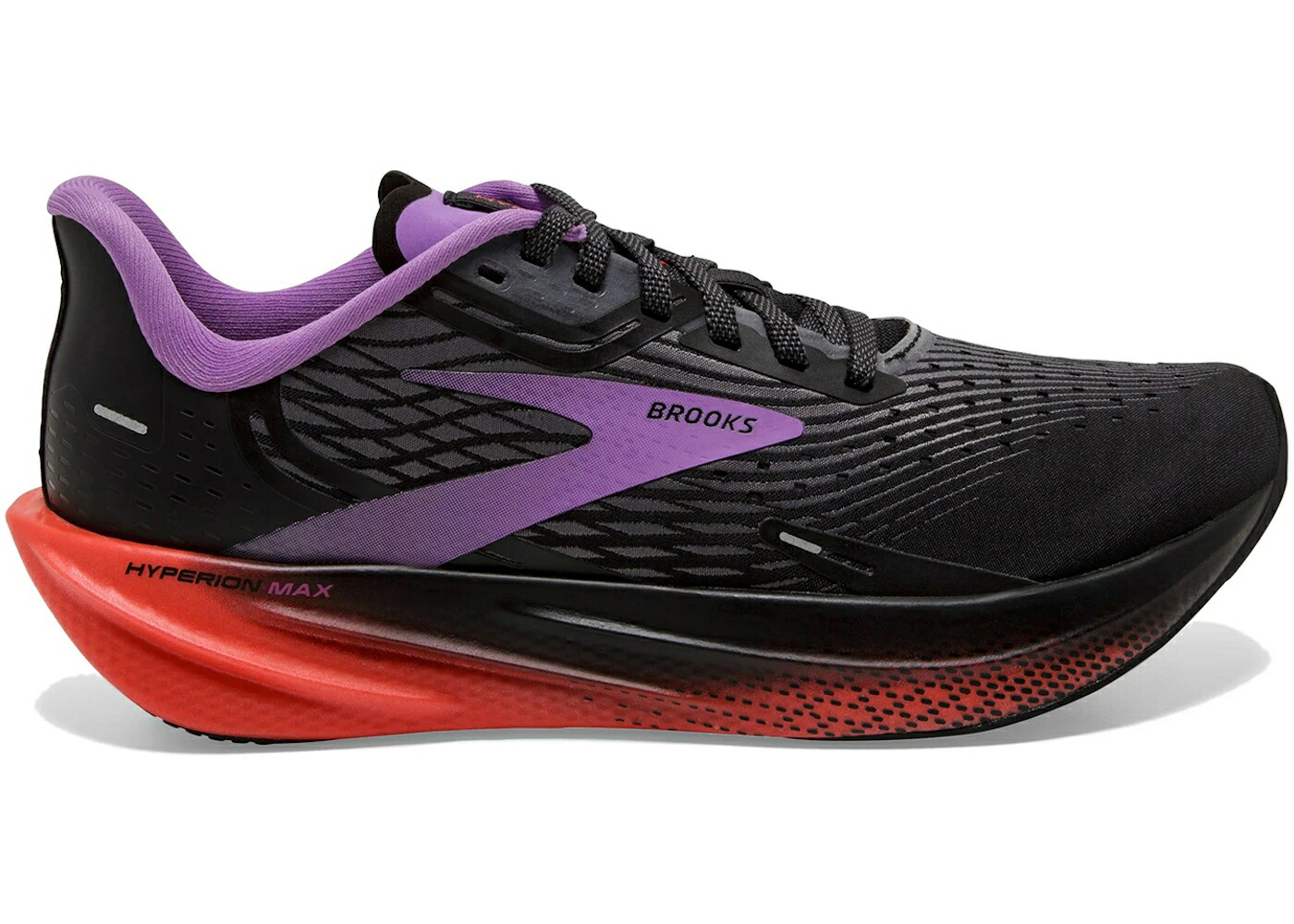 ブルックス マックス 黒いこと 黒いこと WOMEN\u0027S スニーカー レディース BROOKS HYPERION MAX BLACK FIESTA BELLFLOWER (WOMEN\u0027S) / BLACK FIESTA BELLFLOWER