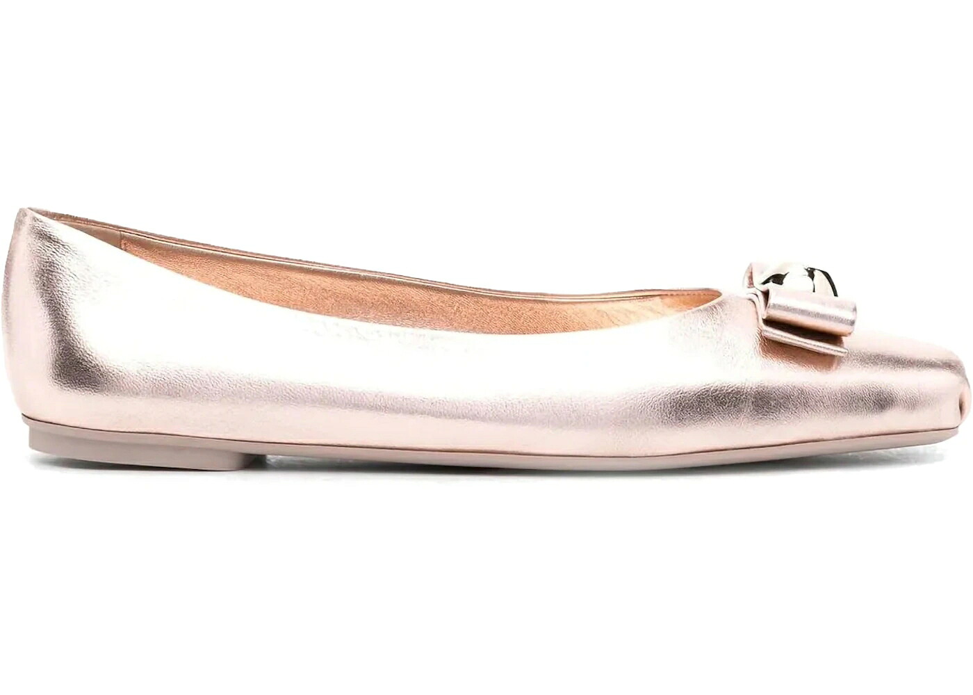 サクラ色 WOMEN\u0027S スニーカー レディース FERRAGAMO 10MM PINA BOW-DETAIL BALLERINAS PINK (WOMEN\u0027S) /