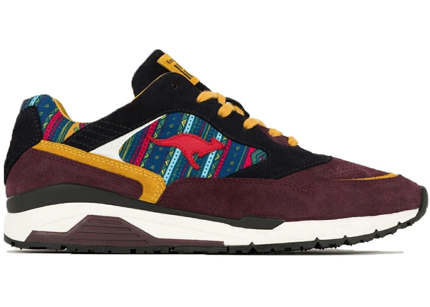 アルティメイト 紫 パープル 黄味がかった 黄色 スニーカー メンズ KANGAROOS ULTIMATE OG EARTH WATER AFRICA / PURPLE YELLOW