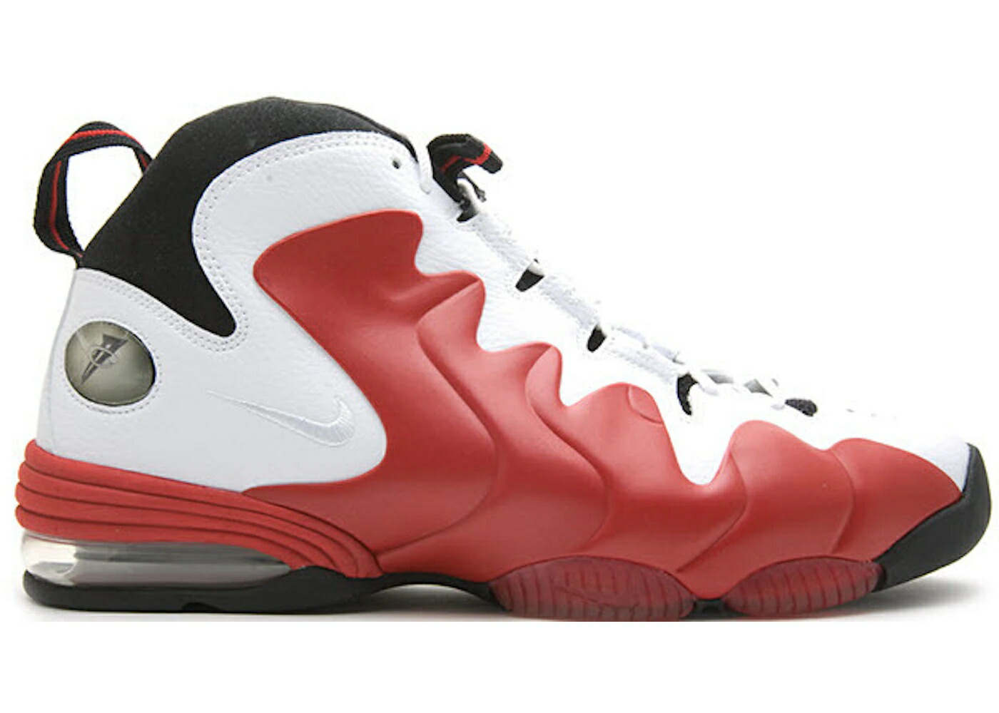ナイキ ペニー 赤 赤いこと 白いこと 白いこと 黒いこと 黒いこと エア湖ペニー スニーカー メンズ NIKE AIR PENNY III VARSITY RED / WHITE VARSITY RED BLACK