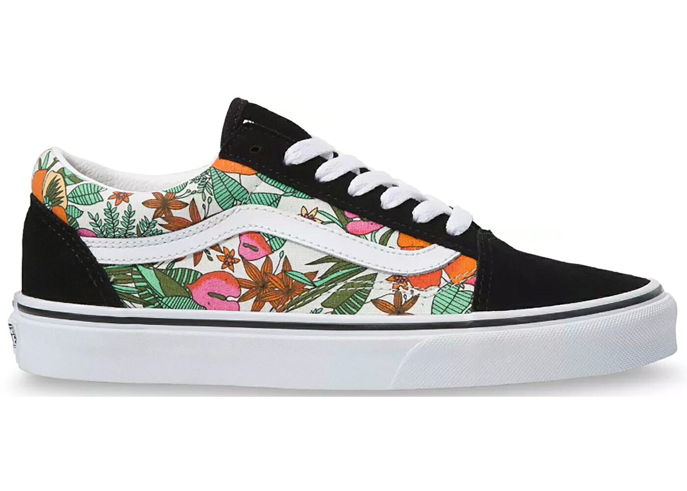 ヴァンズ バンズ 黒いこと 黒いこと 白いこと 白いこと 年寄りの学院 スニーカー メンズ VANS OLD SKOOL MULTI TROPIC / BLACK TRUE WHITE